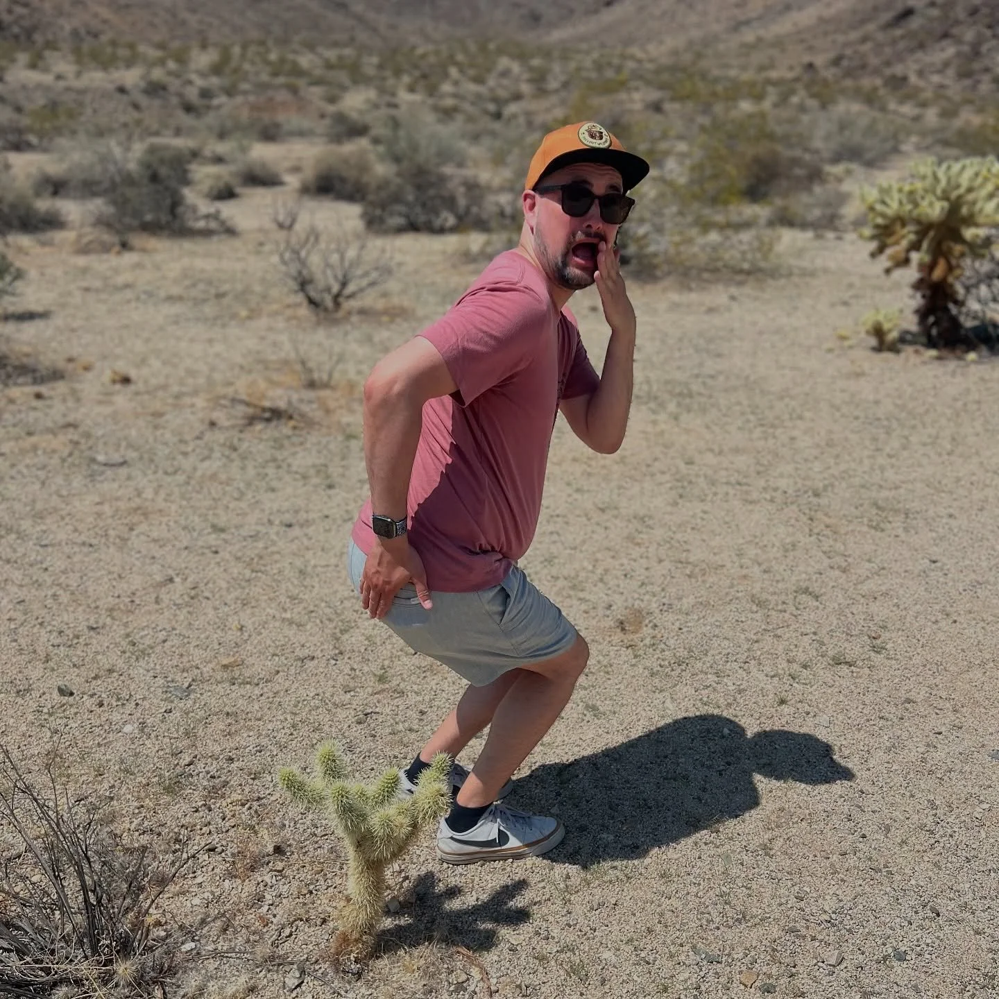 Nobody told me how sharp cacti are 🌵