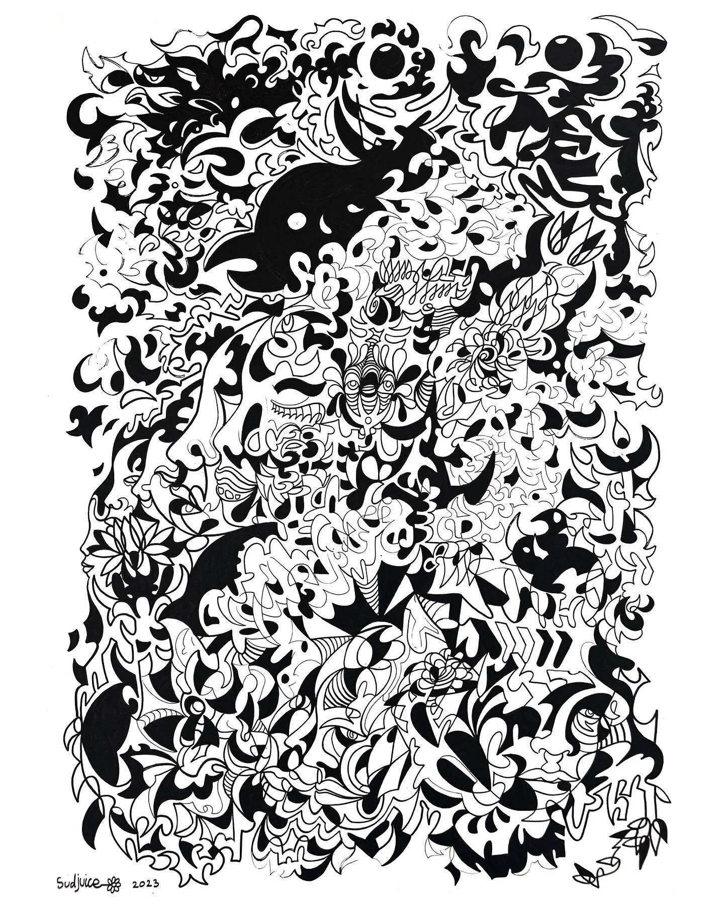 &lsquo;Jessica&rsquo; (2023)

Pen on artist paper

~commissioned artwork