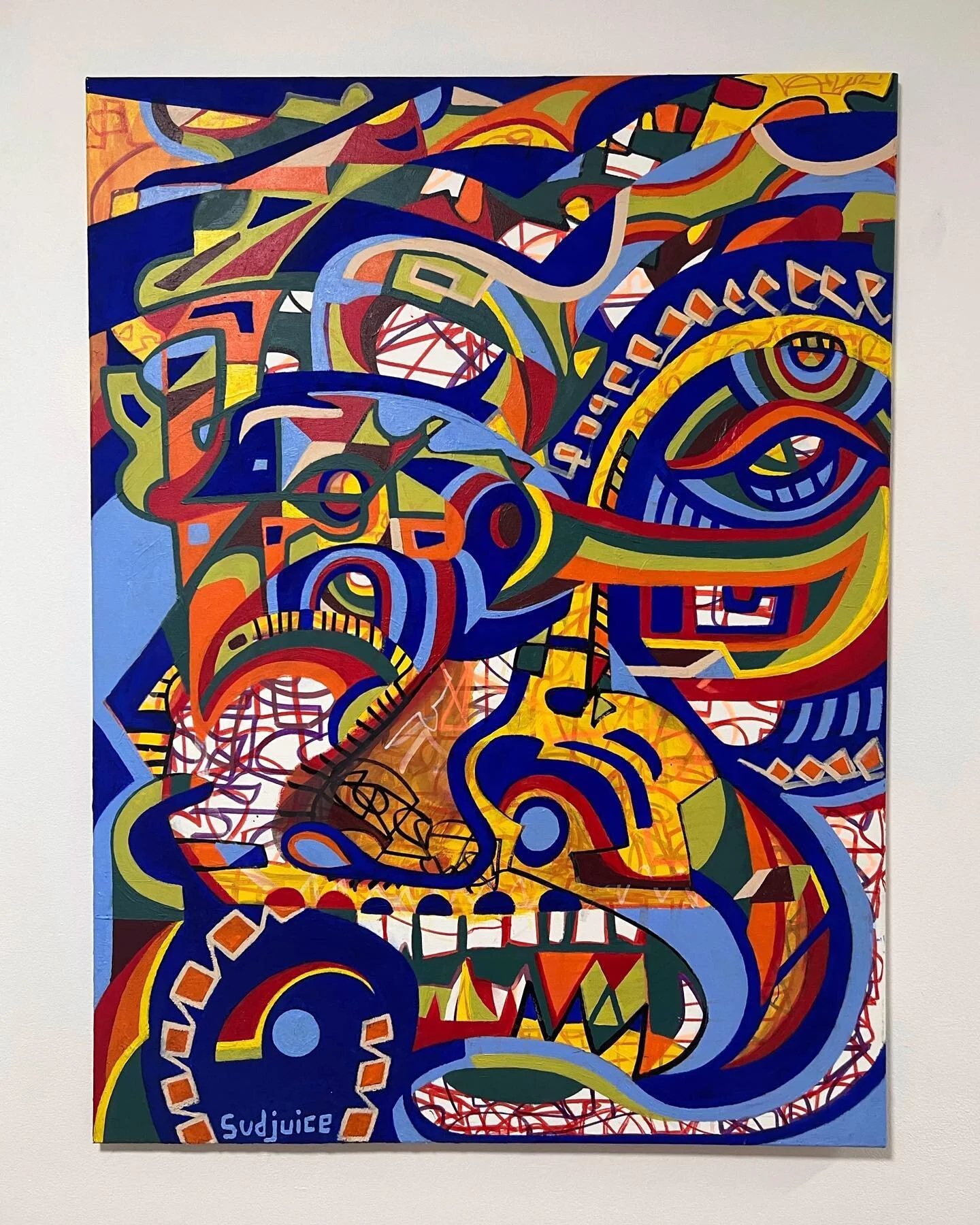 This is my first submission to the  Sulman prize. I&rsquo;m happy because it&rsquo;s my first submission to any prize let alone the coveted Sulman :)

Thank you to everyone that keeps cheering me on, you know who you are, I&rsquo;m indebted and love 