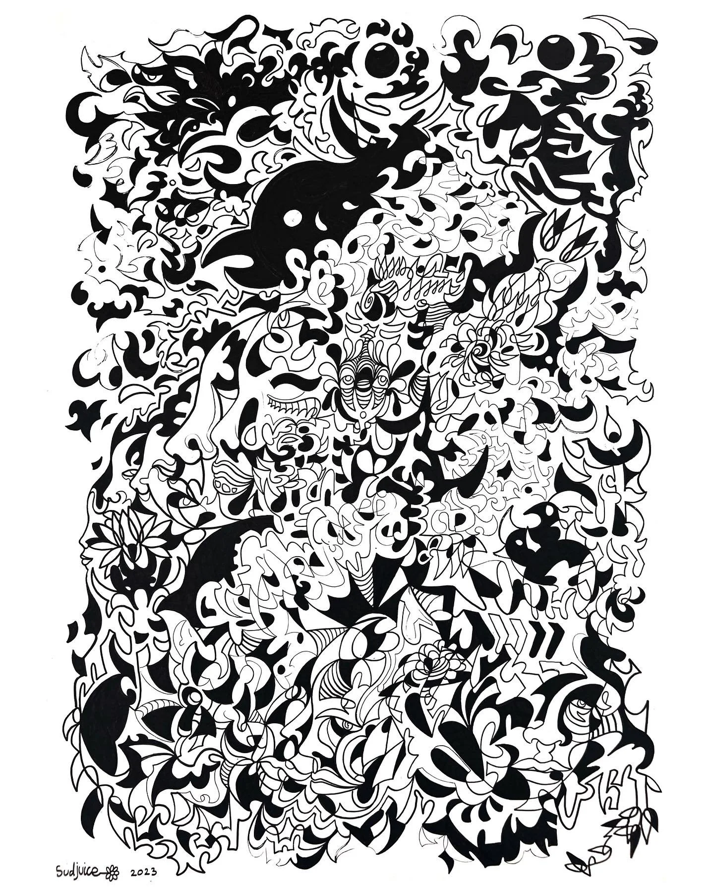 &lsquo;Jessica&rsquo; (2023)

Pen on artist paper

~commissioned artwork