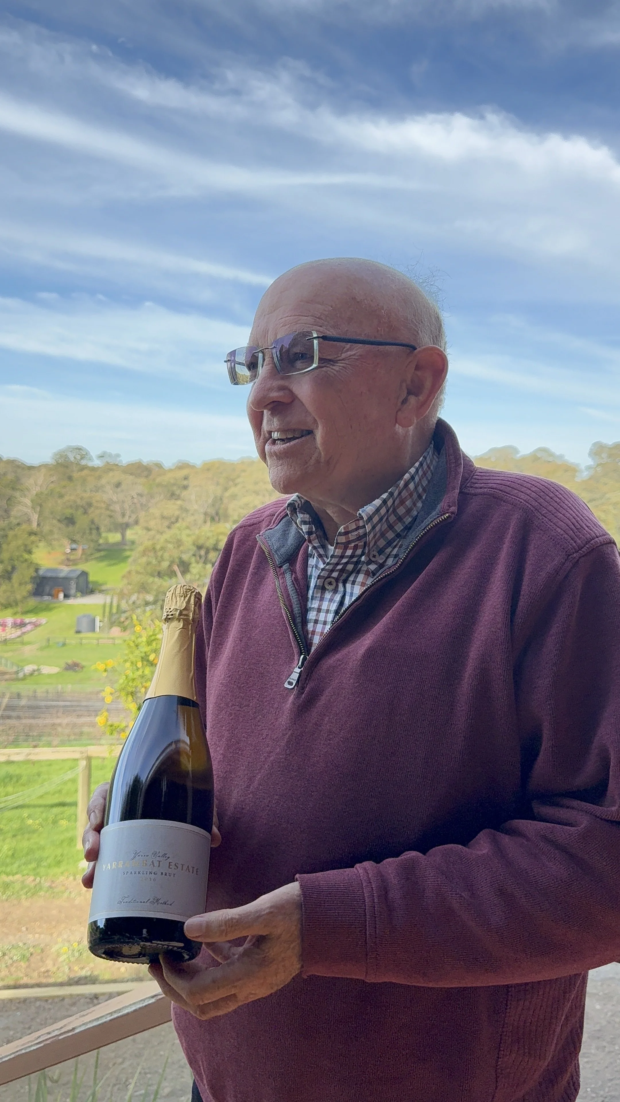 Ivan at Yarrambat Estate Vineyard
