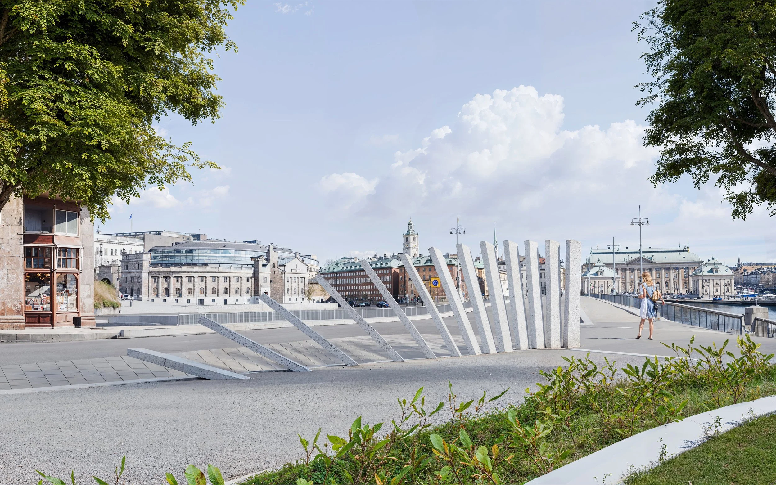 Tegelbacken Public Art for Mourad Kouri - Direct Commission