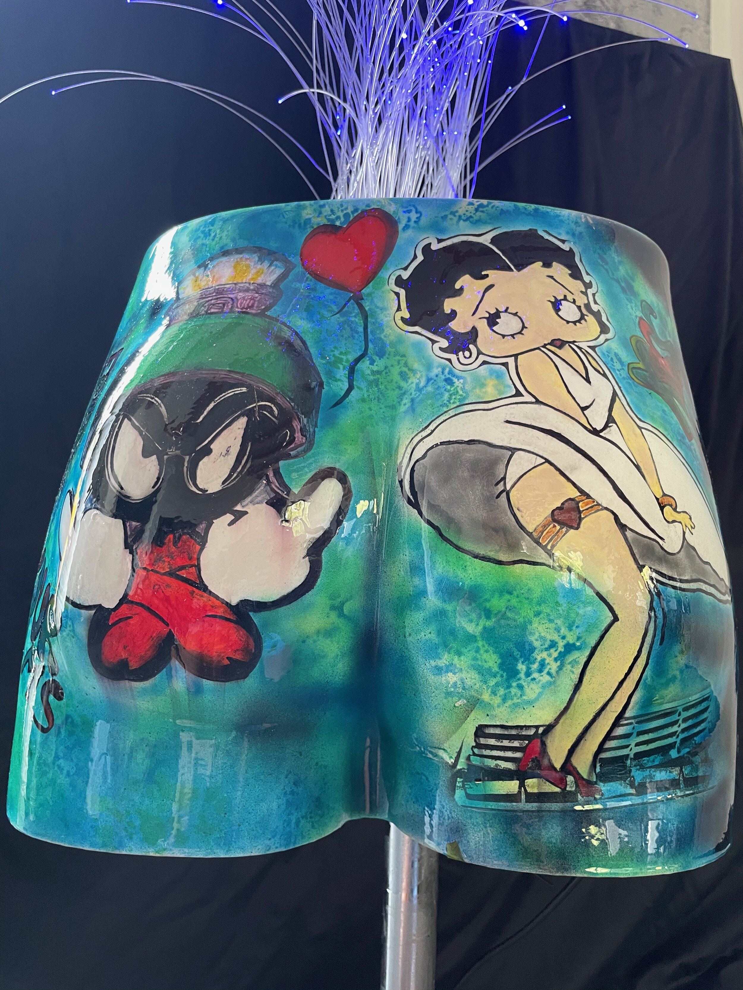 Airbrush Lampe