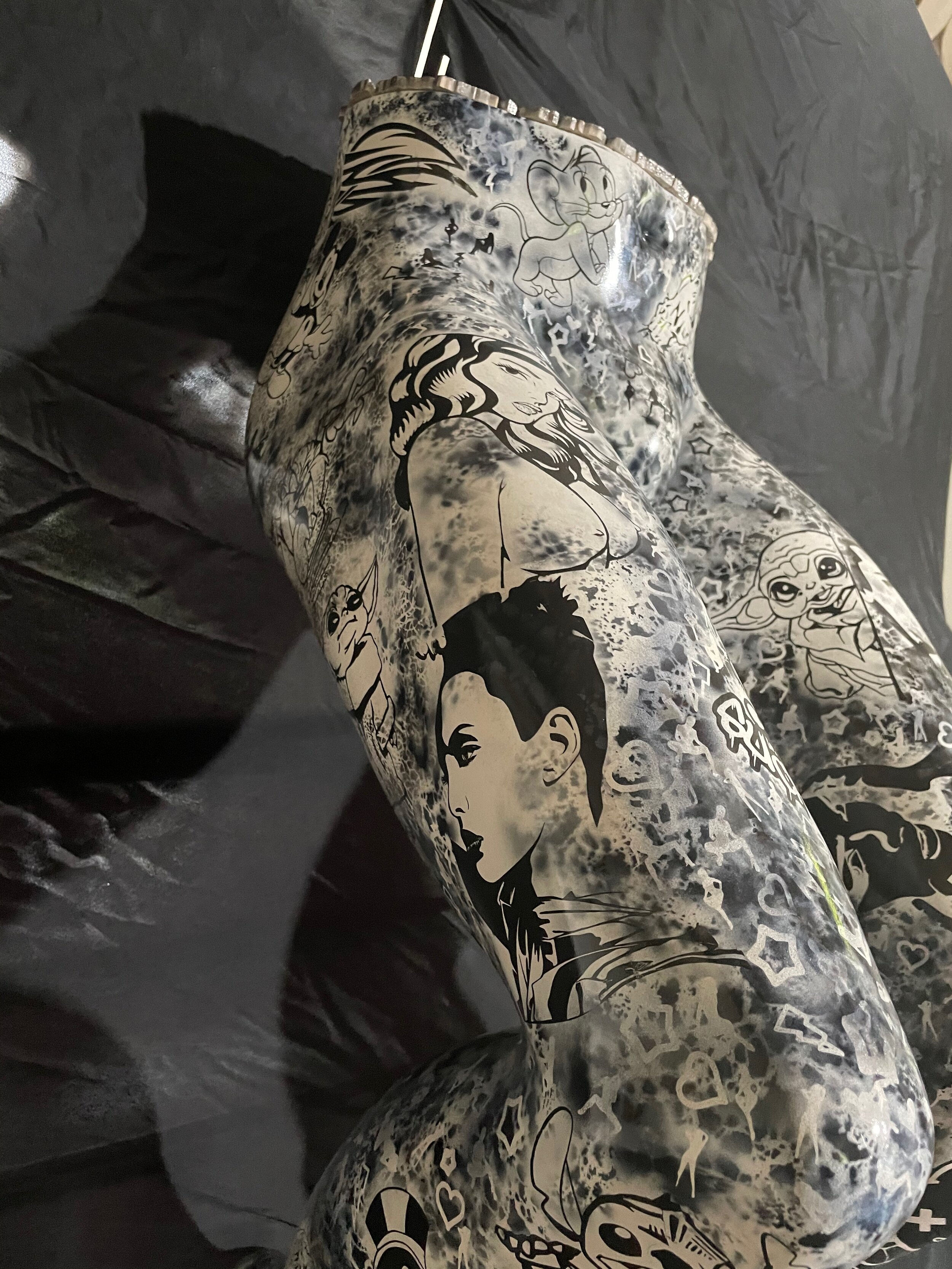 Wandtisch Airbrush