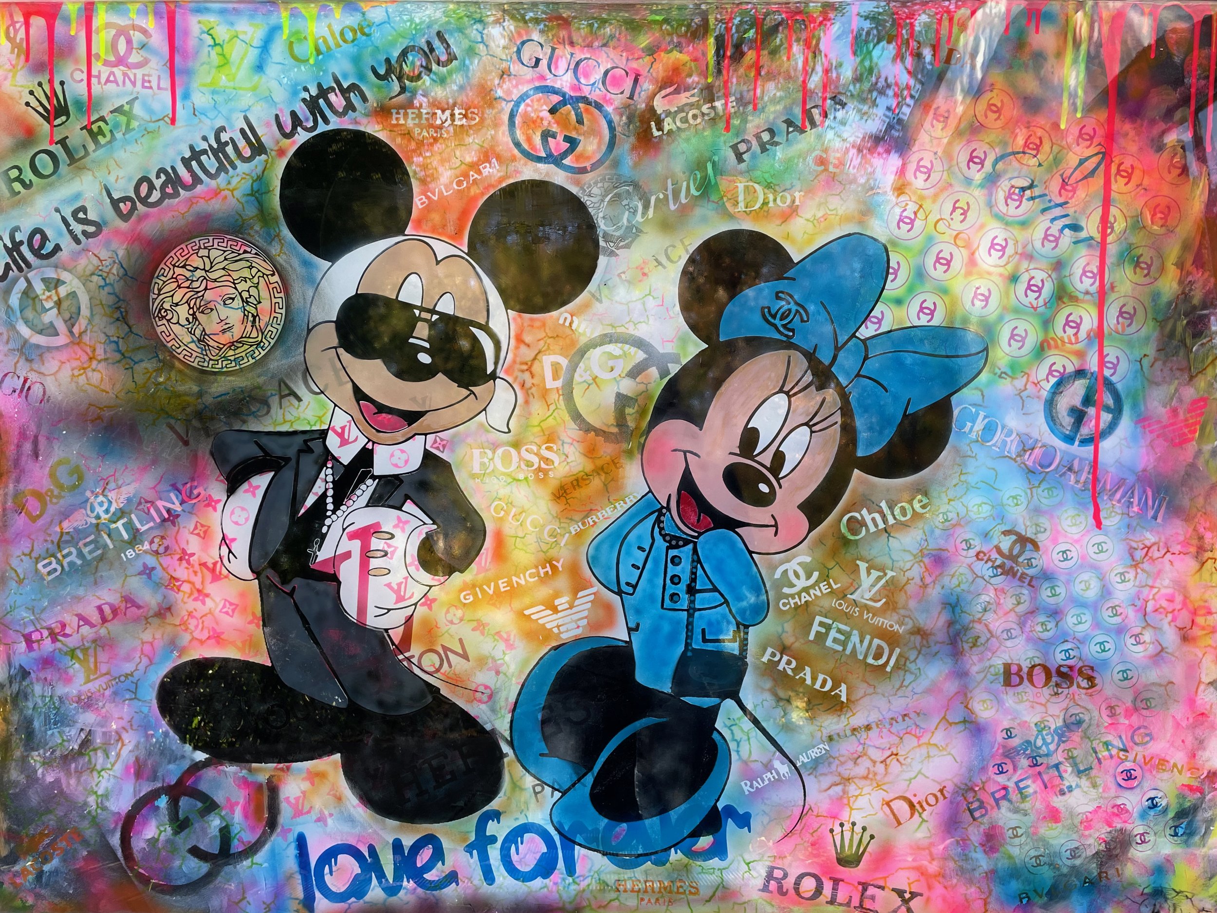 Mickey Lagerfeld & Mini Coco