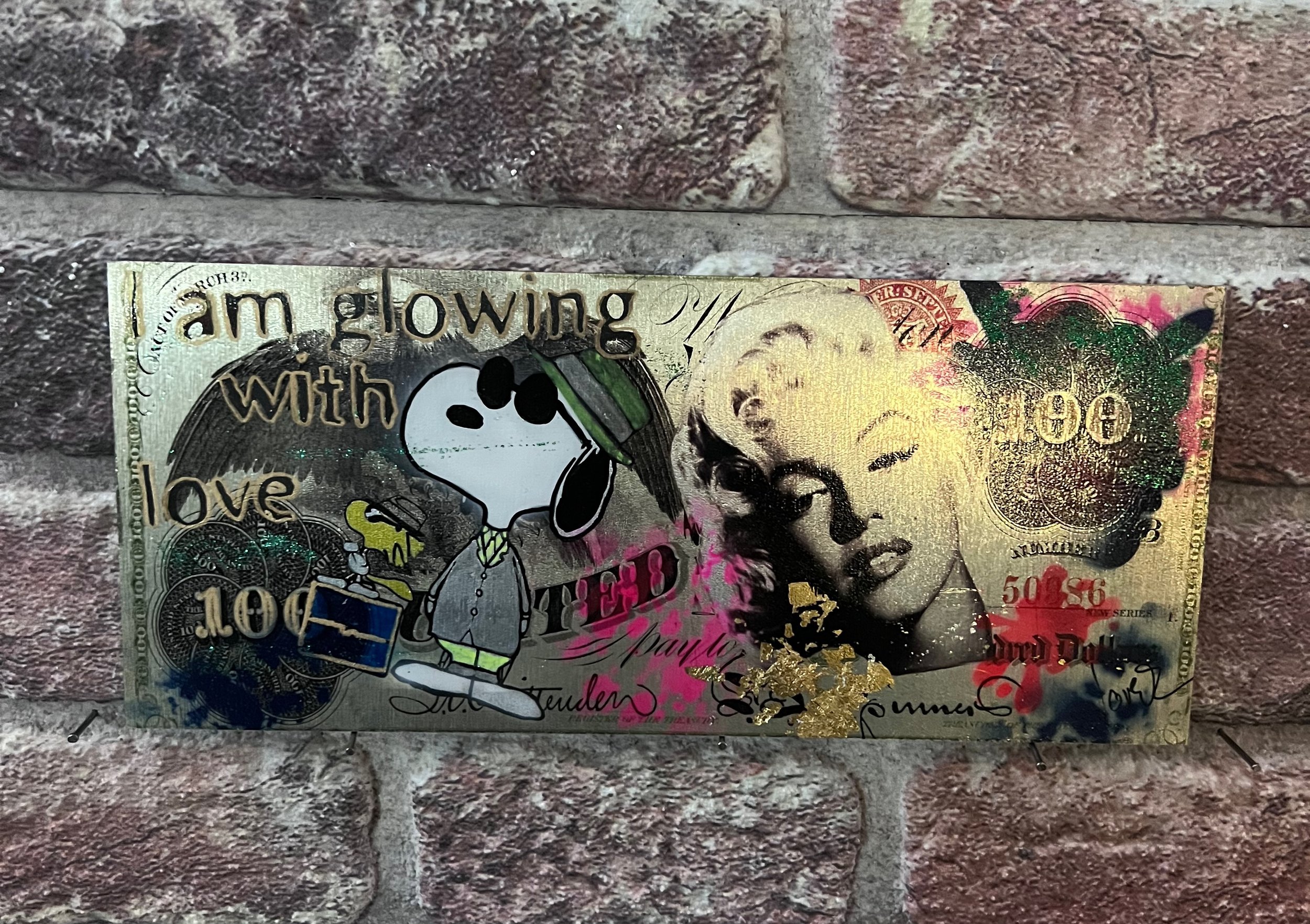 Dollar mit Disney (30x12,6) und (50x20)