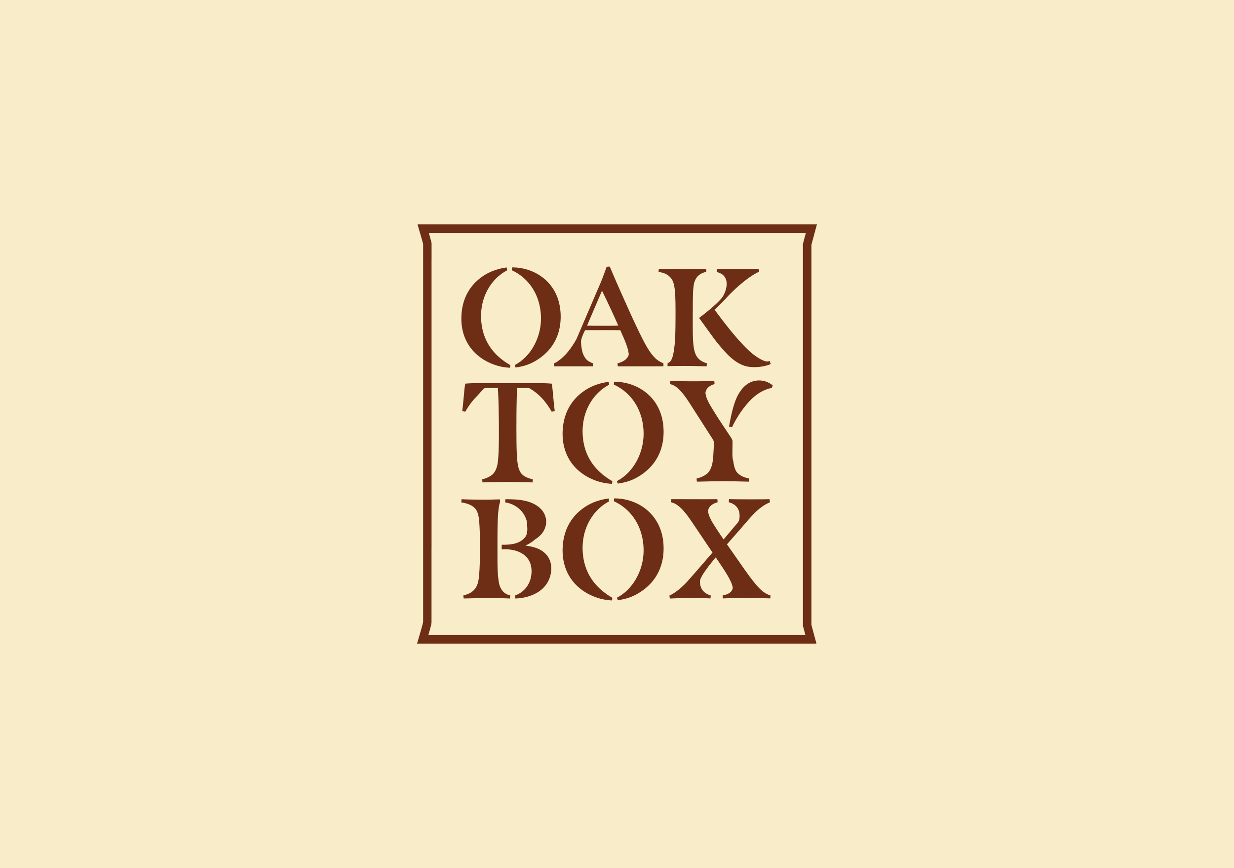 Oak Toy Box <span>· BRANDING ·</span>