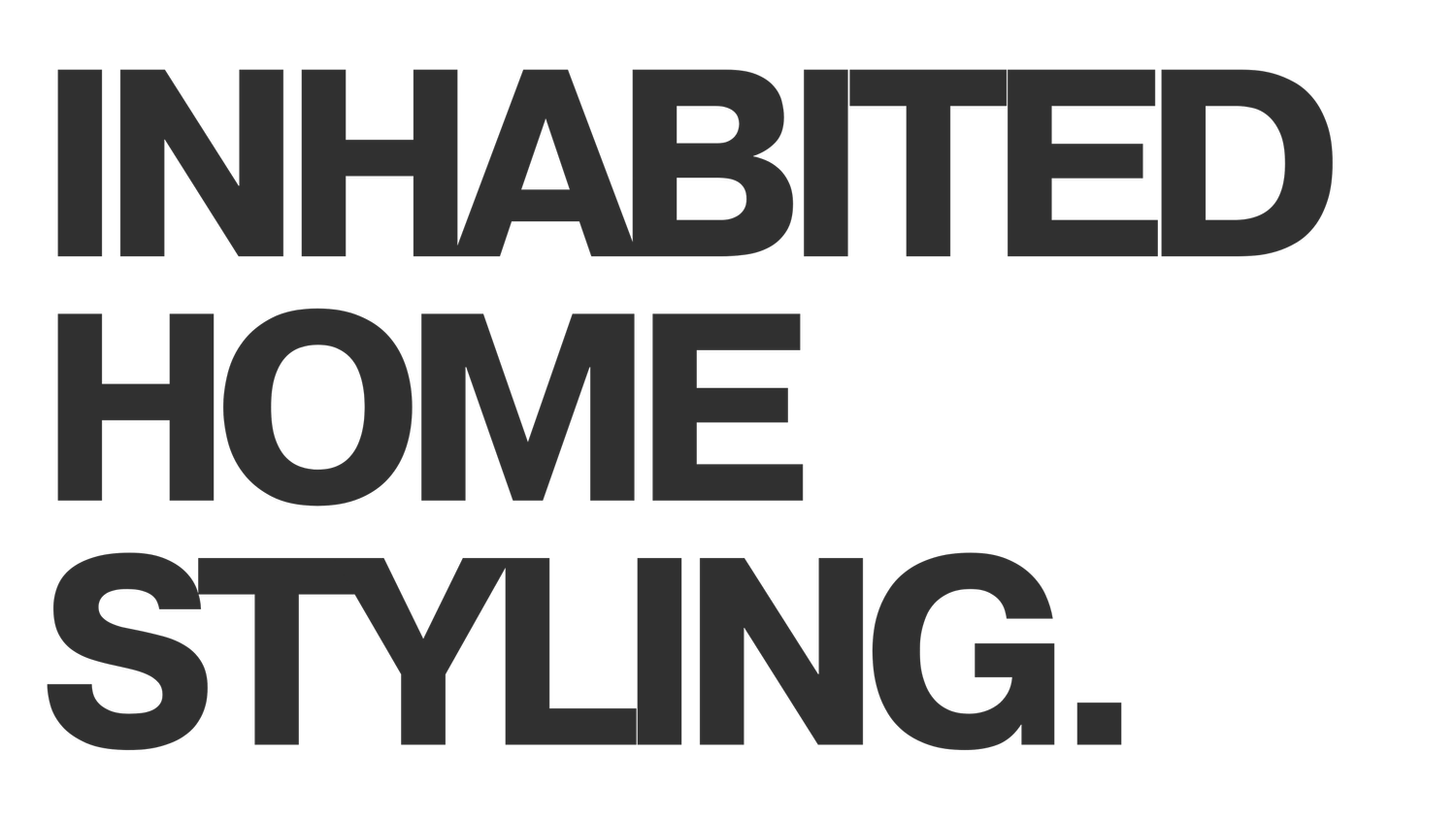 Inhabited Home Styling