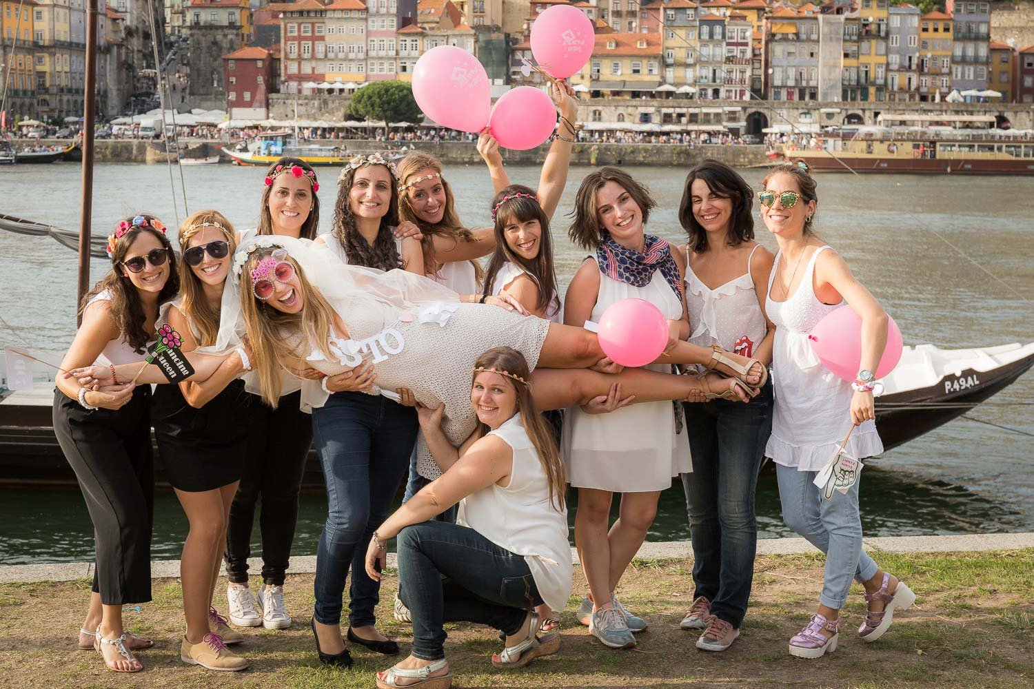 Sessão fotográfica de despedida de solteira no Porto