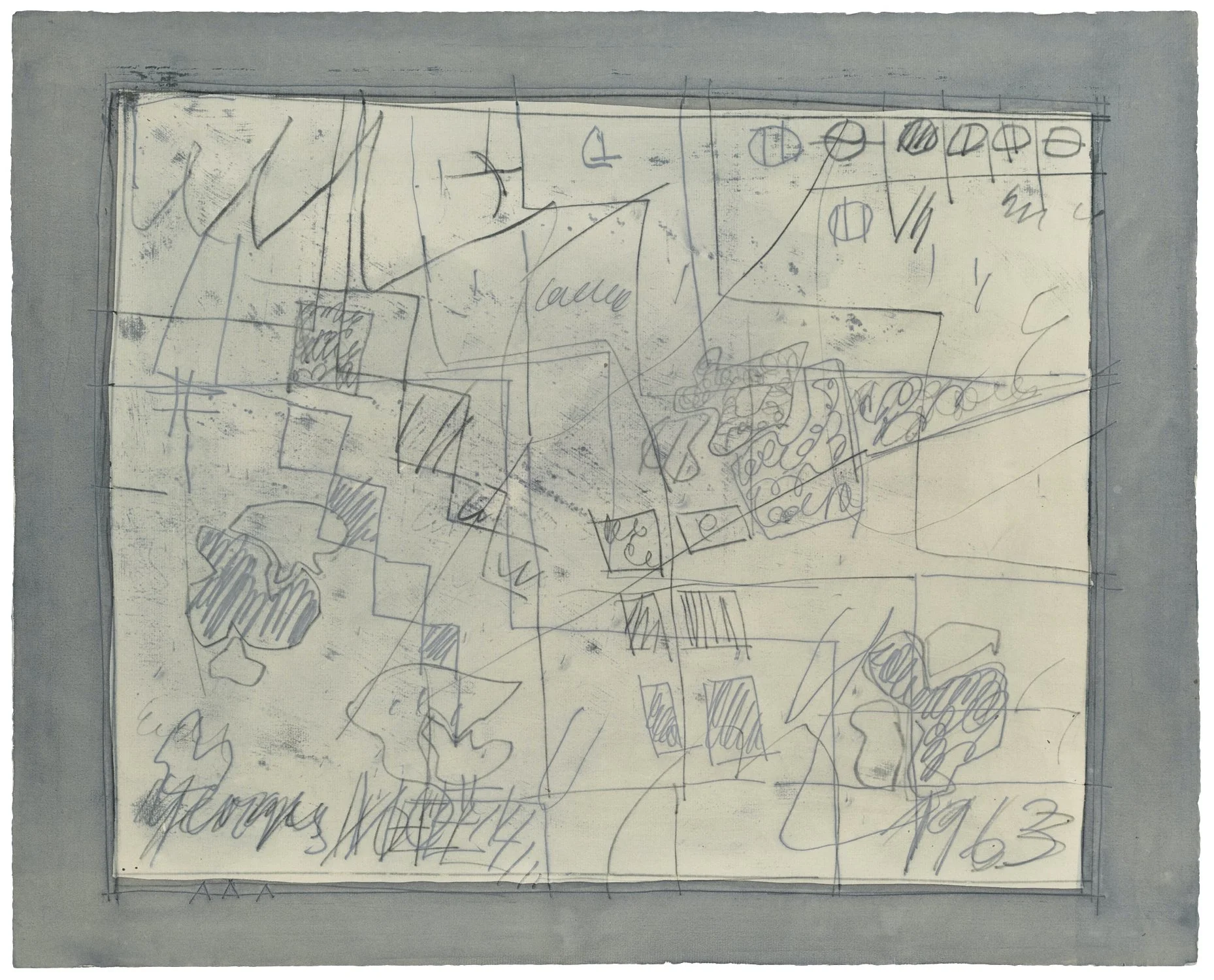 Georges Noël, Sans titre, 1963 (GN04)