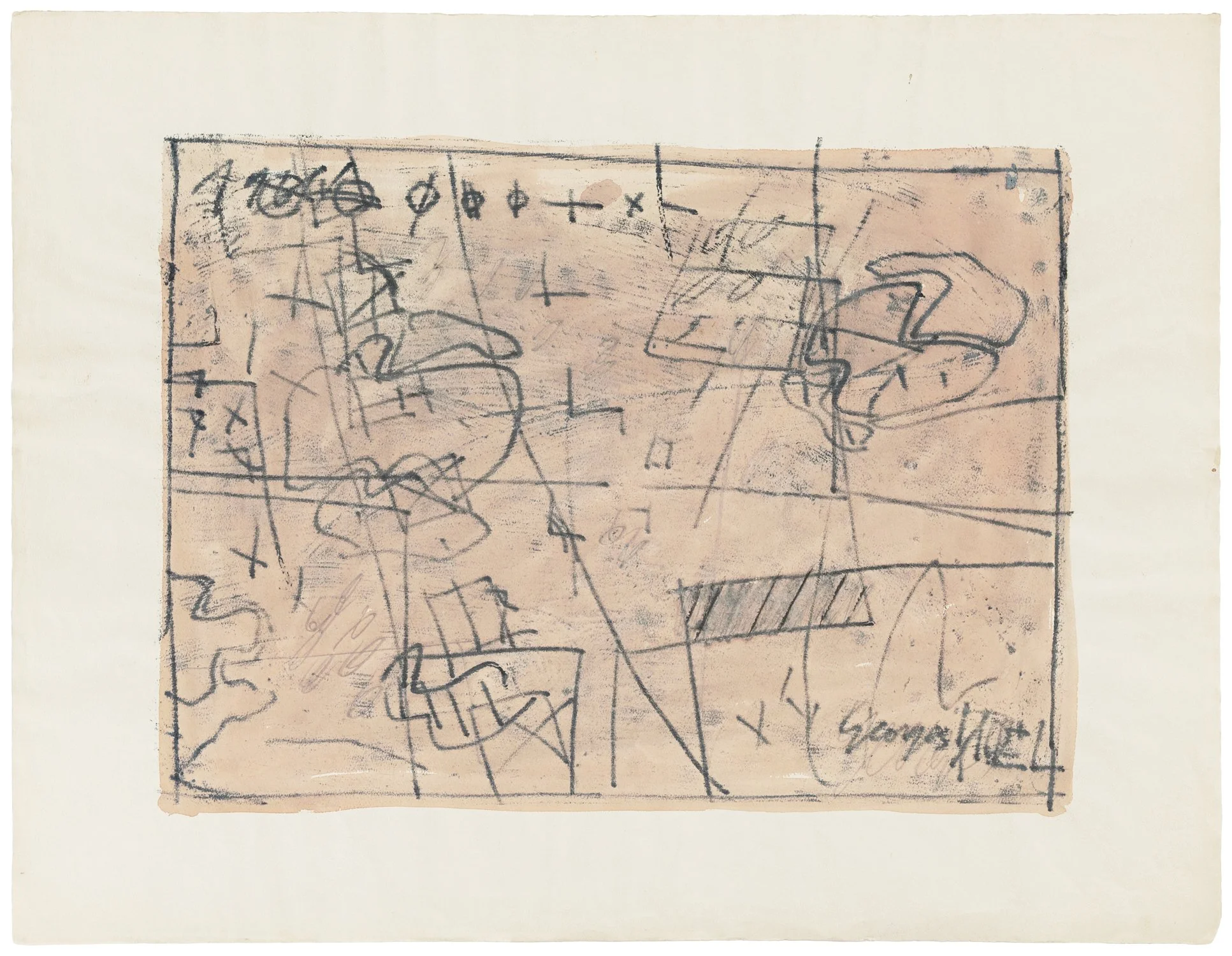 Georges Noël. Sans titre, 1964 (GN10)