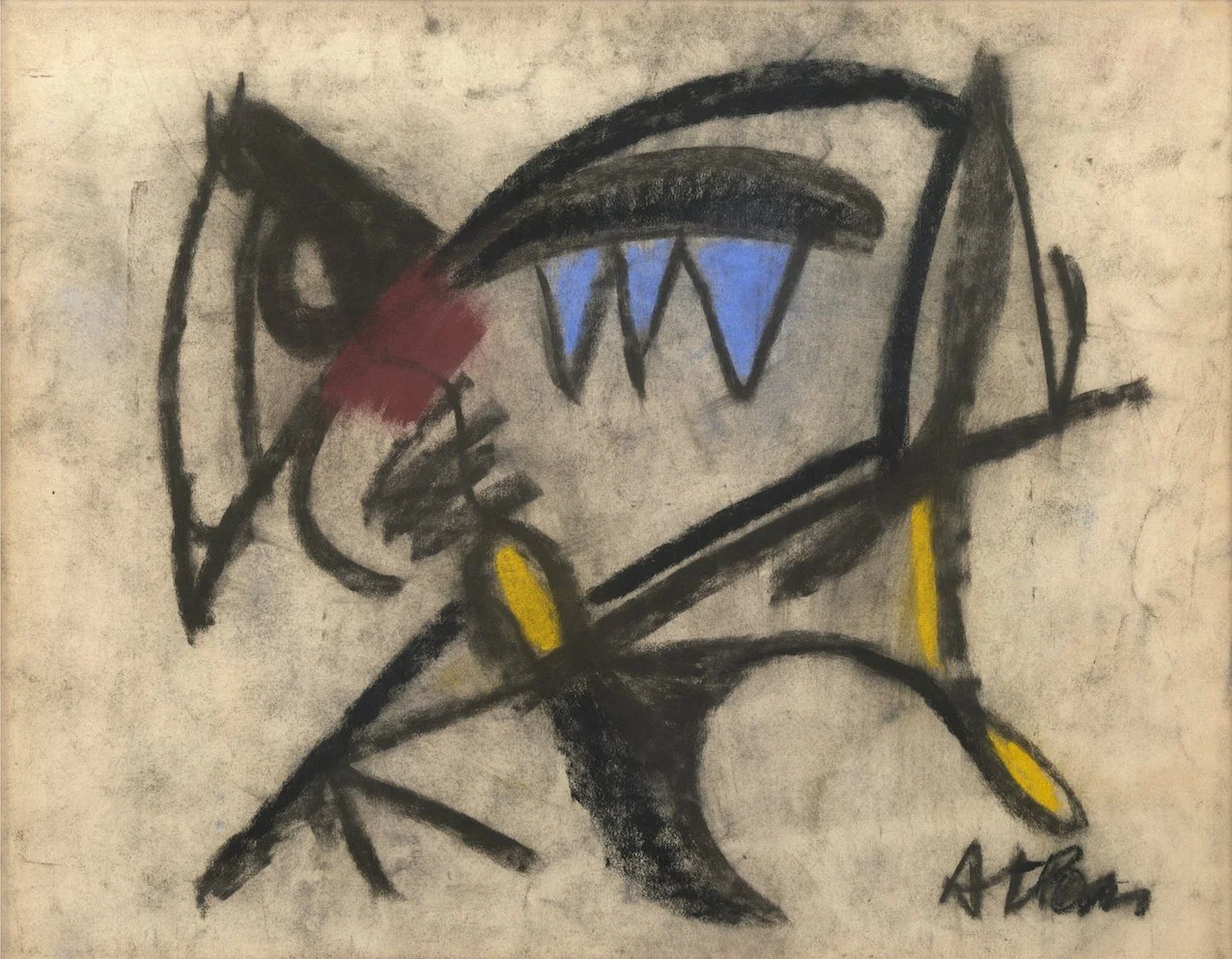 Jean-Michel Atlan. Sans titre, 1947