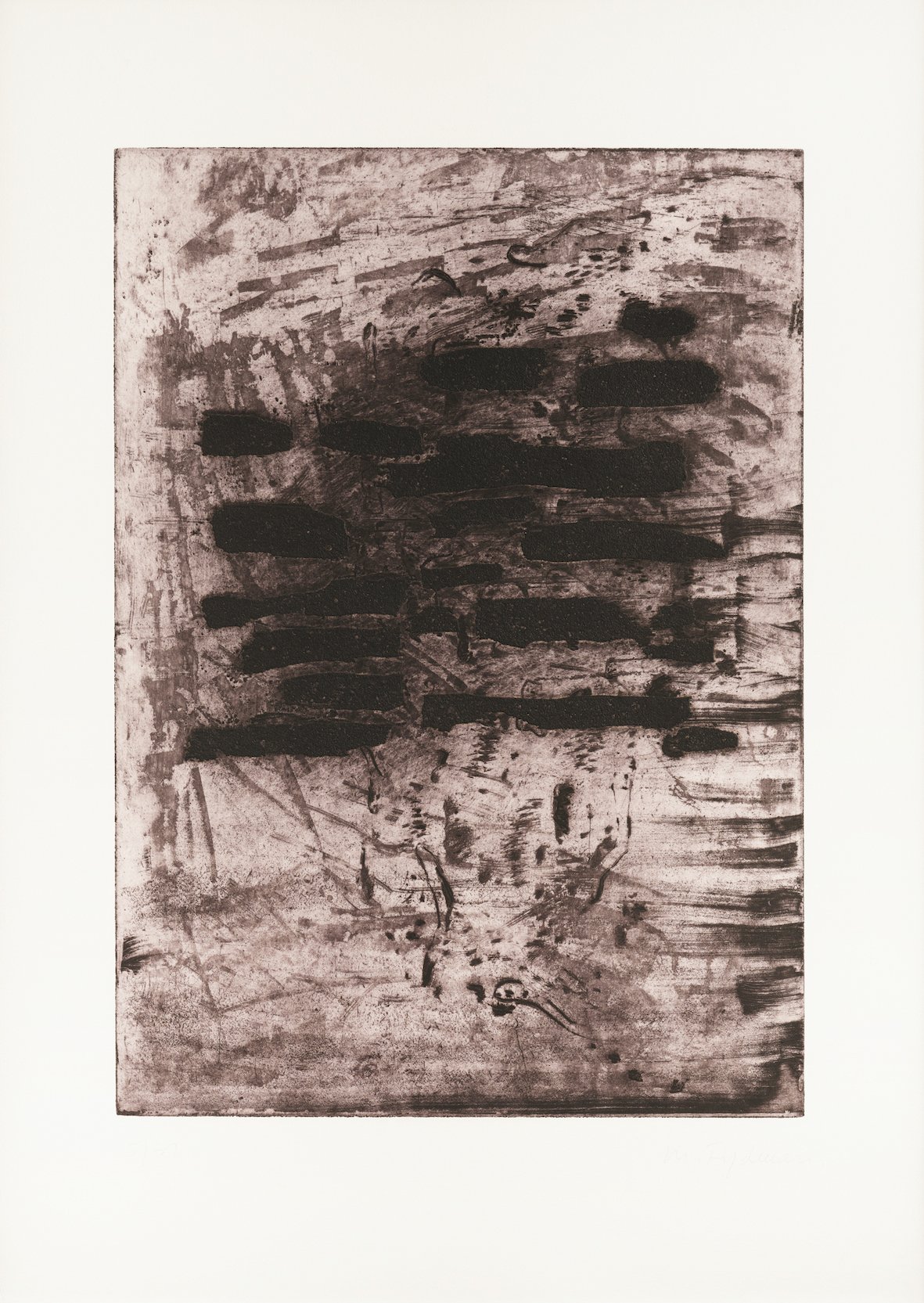 Monique Frydman. Gravée IV, 1991