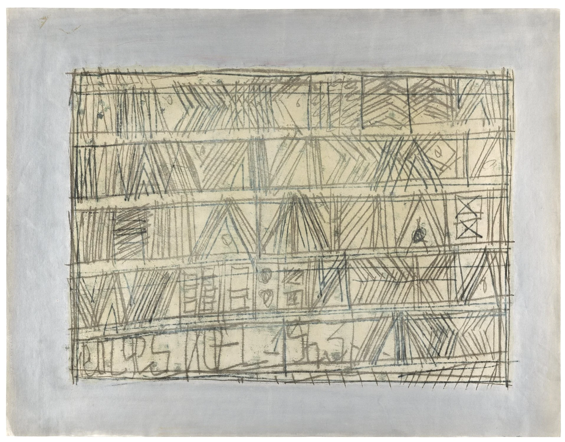 Georges Noël. Sans titre, 1963