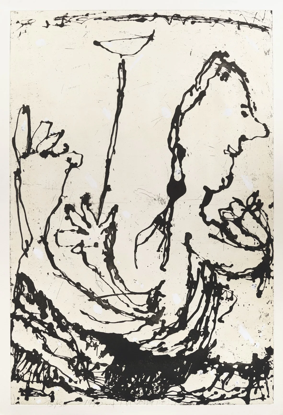 Jean-Pierre Pincemin. Sans titre, 1990