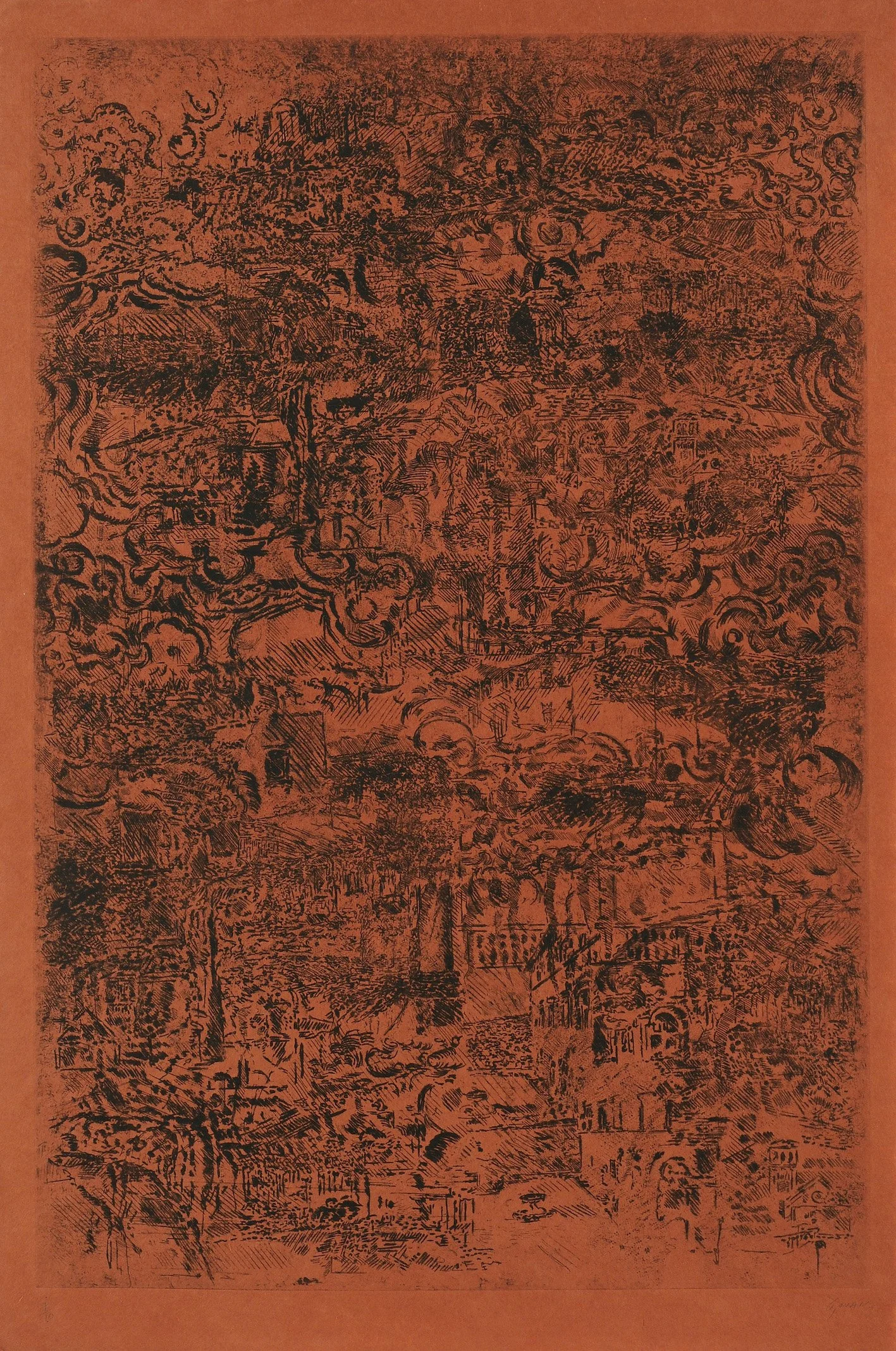 François Rouan. Mappe, 2004