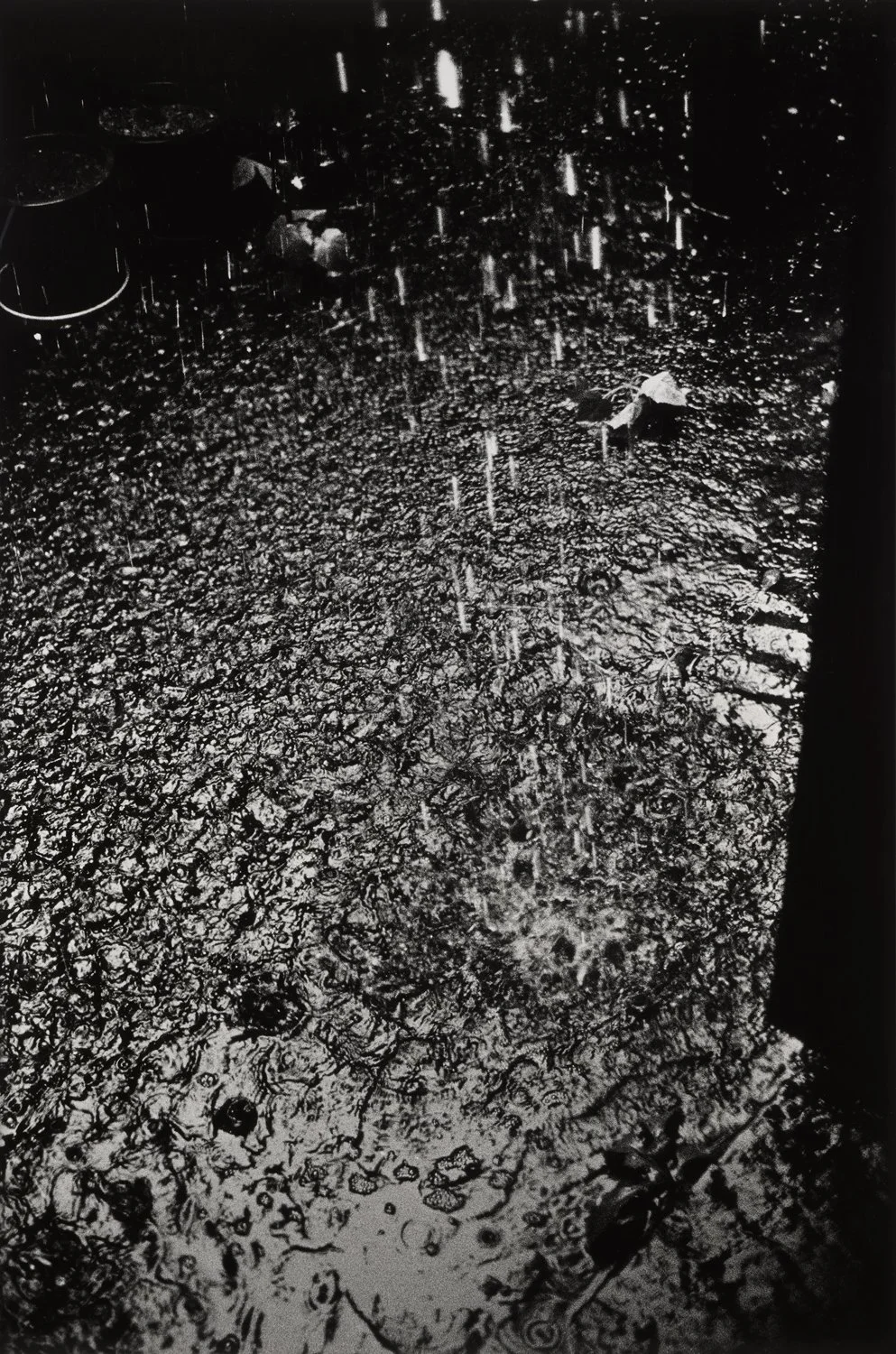 Daido Moriyama. Rain, Tachikawa, City, Kanagawa, 1990 (DM03)