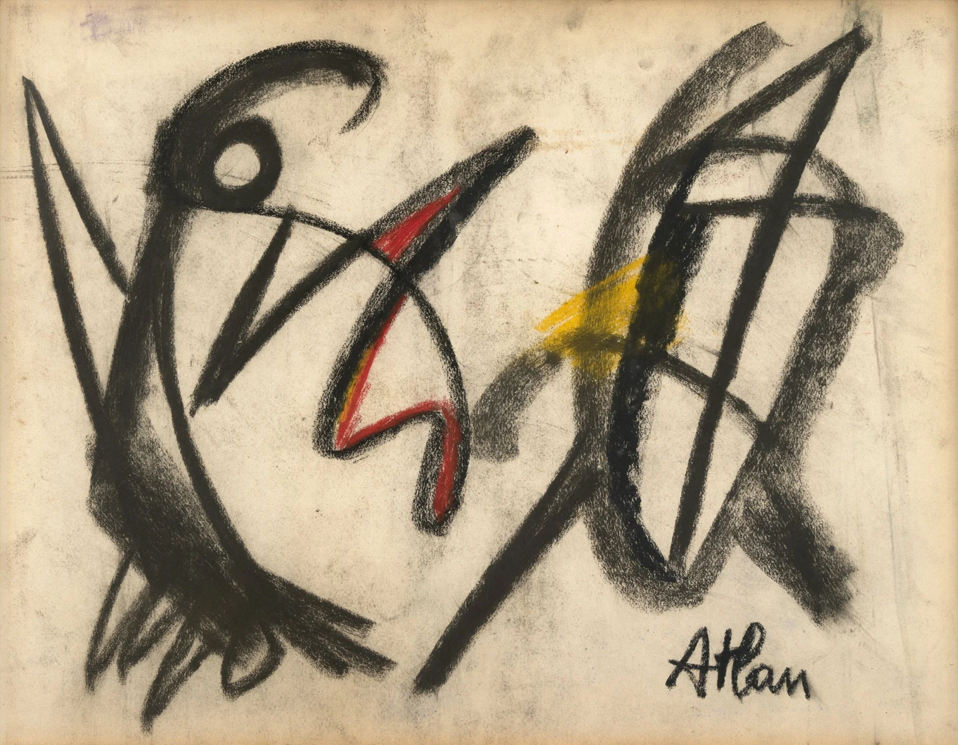 Jean-Michel Atlan. Sans titre, 1947