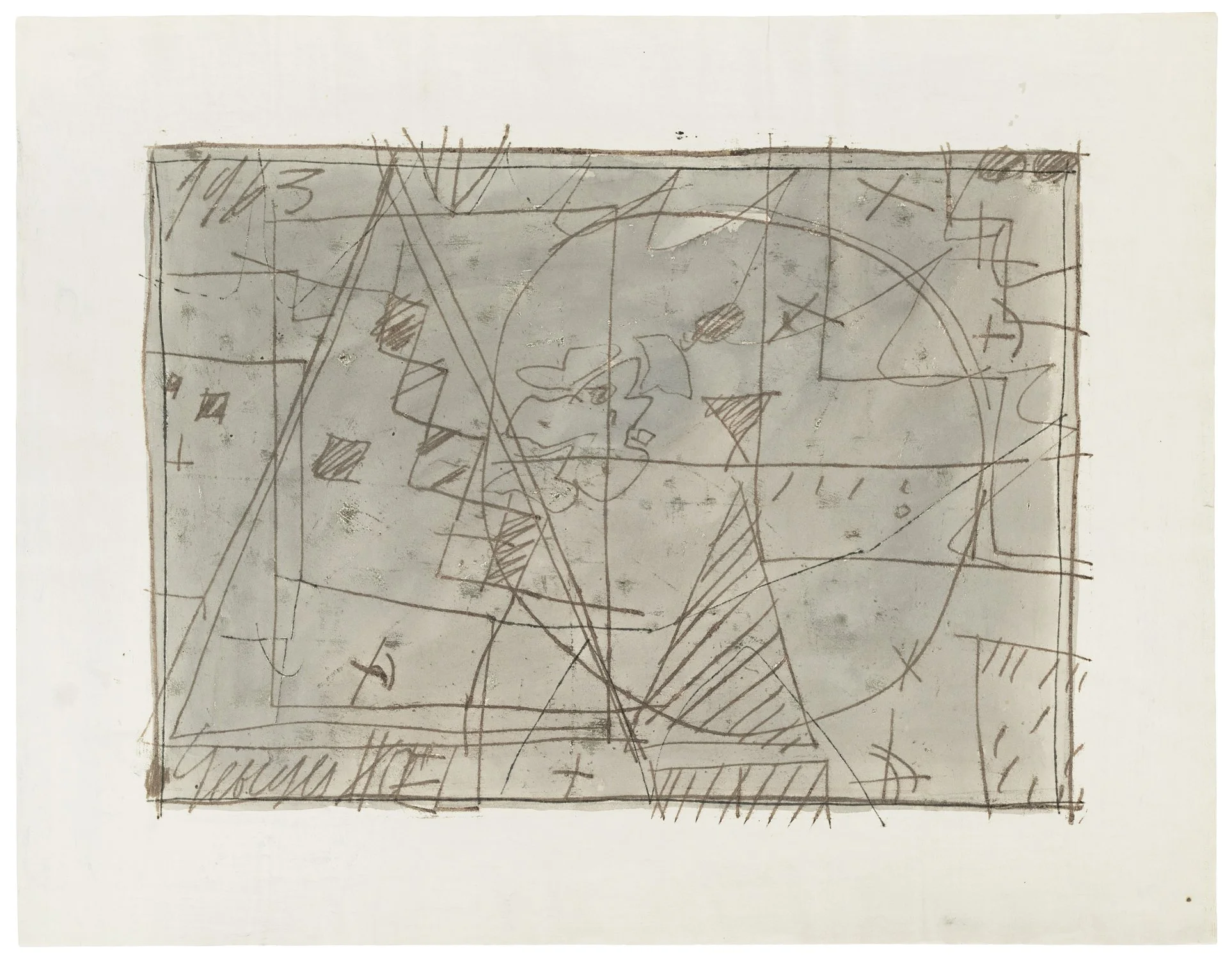 Georges Noël. Sans titre, 1963 (GN03)