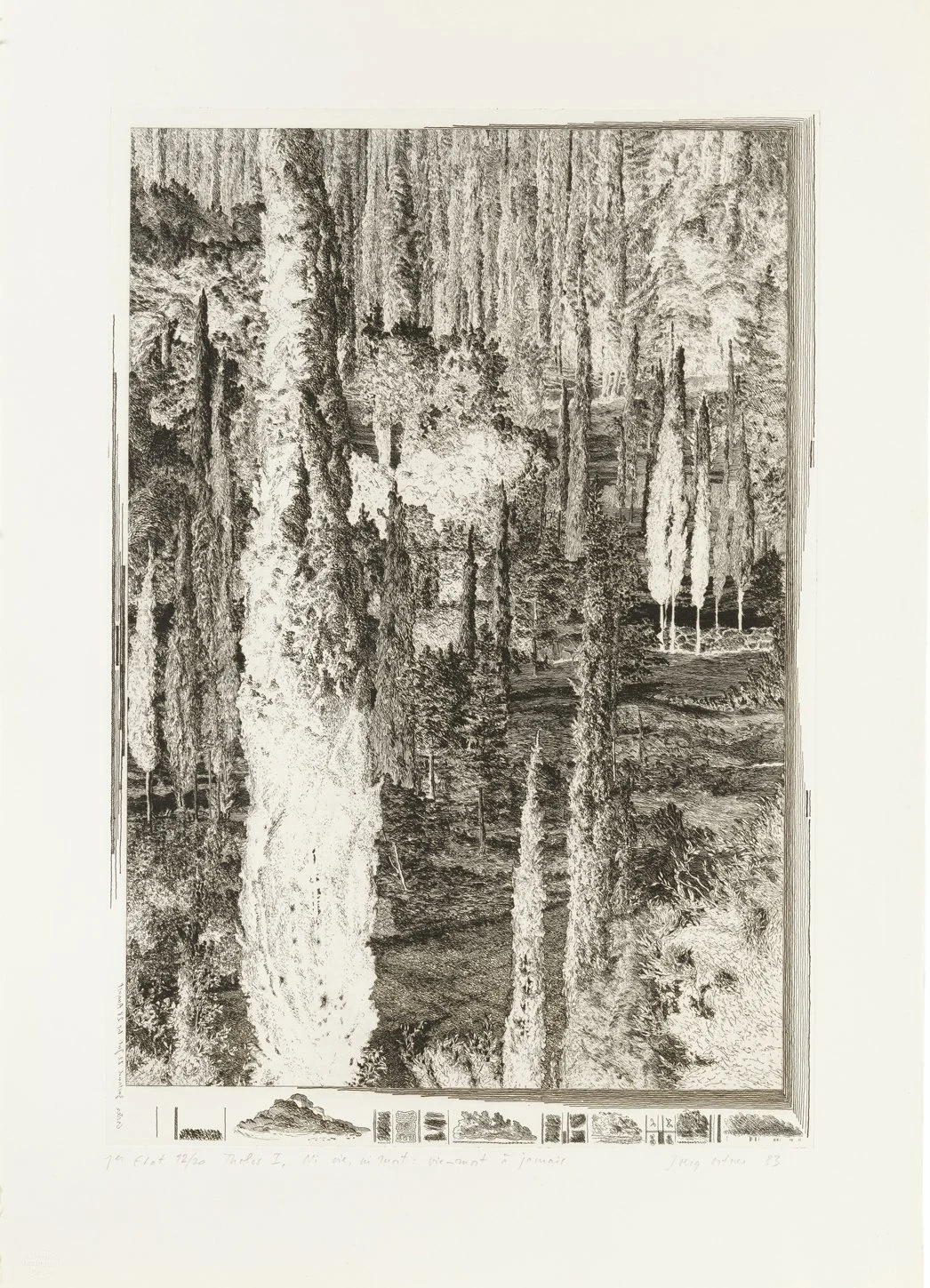 Joerg Ortner. Tholos 1. 1er état, 1983