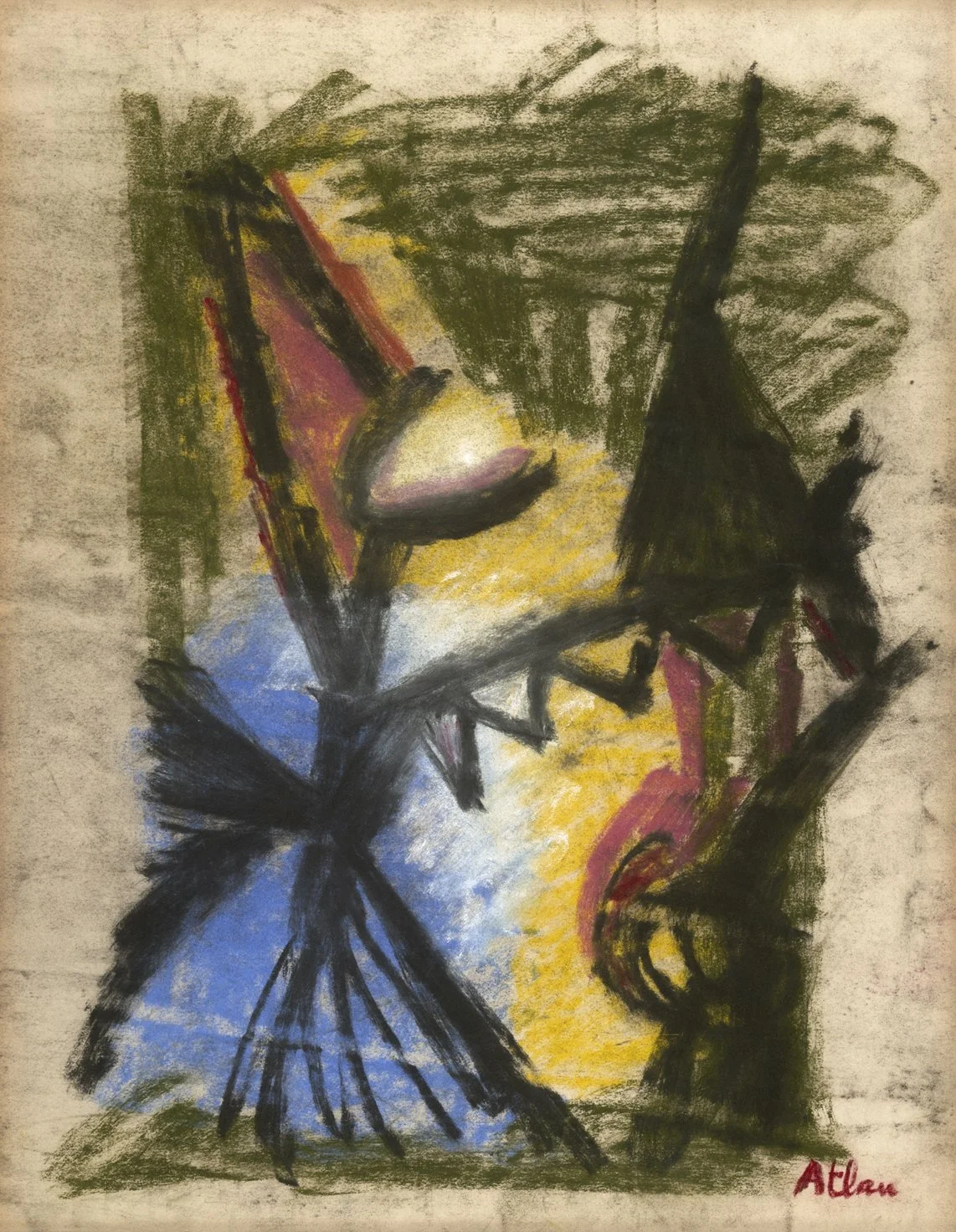 Jean-Michel Atlan. Sans titre, 1949