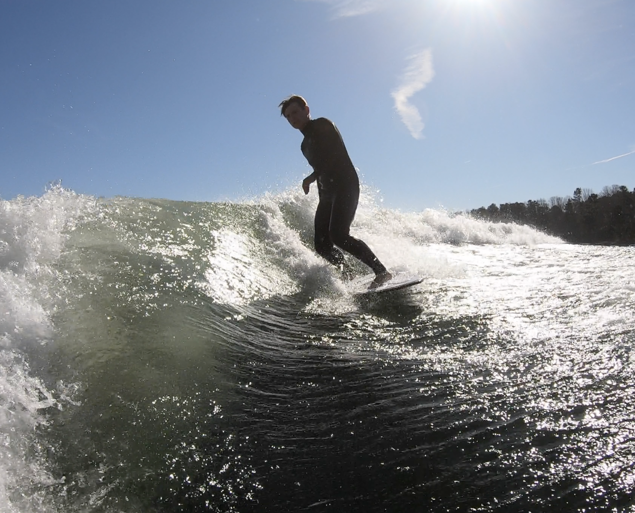 Do you struggle on the 360? #wakesurf #wakesurfing #summer