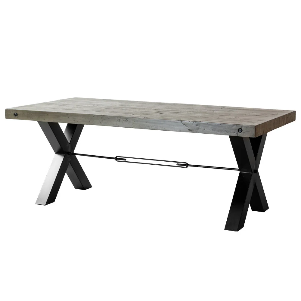 New York Harlem Fixed Top Dining Table