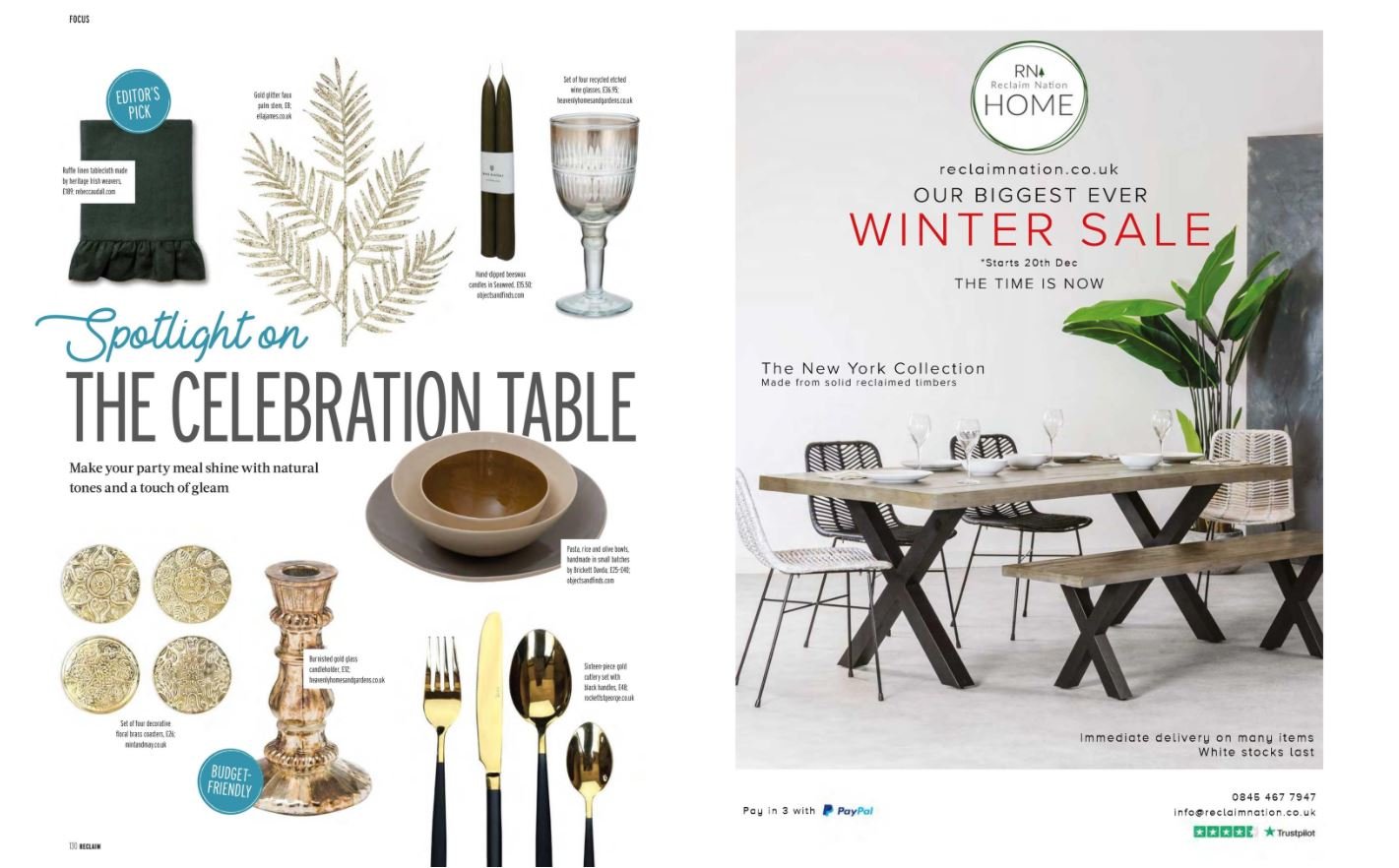 Reclaim Magazine, Jan 2022