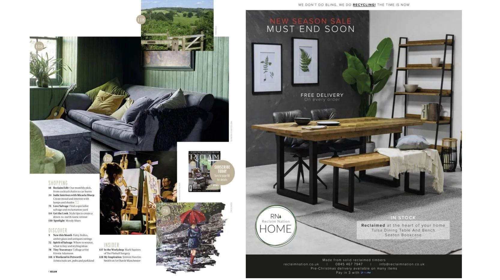 Reclaim Magazine, Nov 2021