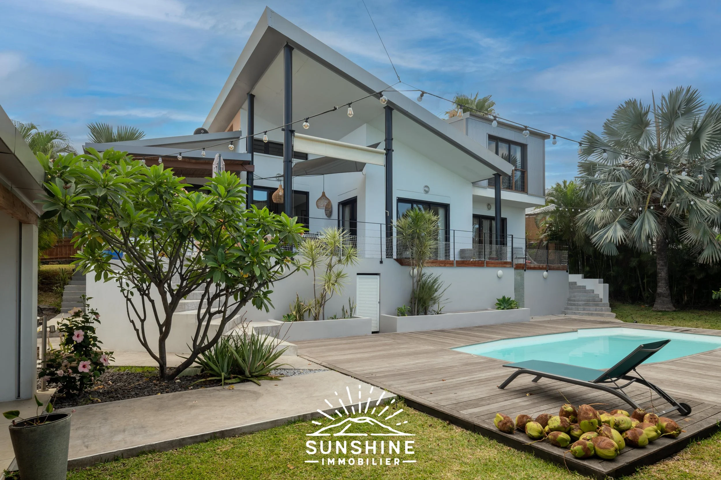 Villa d’architecte 6 pièces, Piscine et Dépendance La Possession | VENDUE