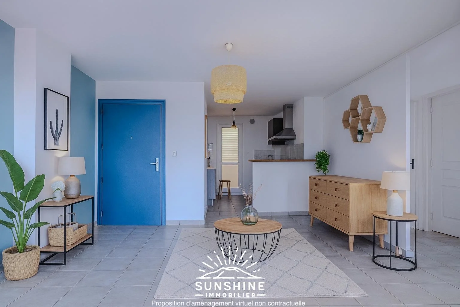 Appartement T3 avec varangue et vue mer dans résidence avec piscine  La Montagne | SOUS OFFRE