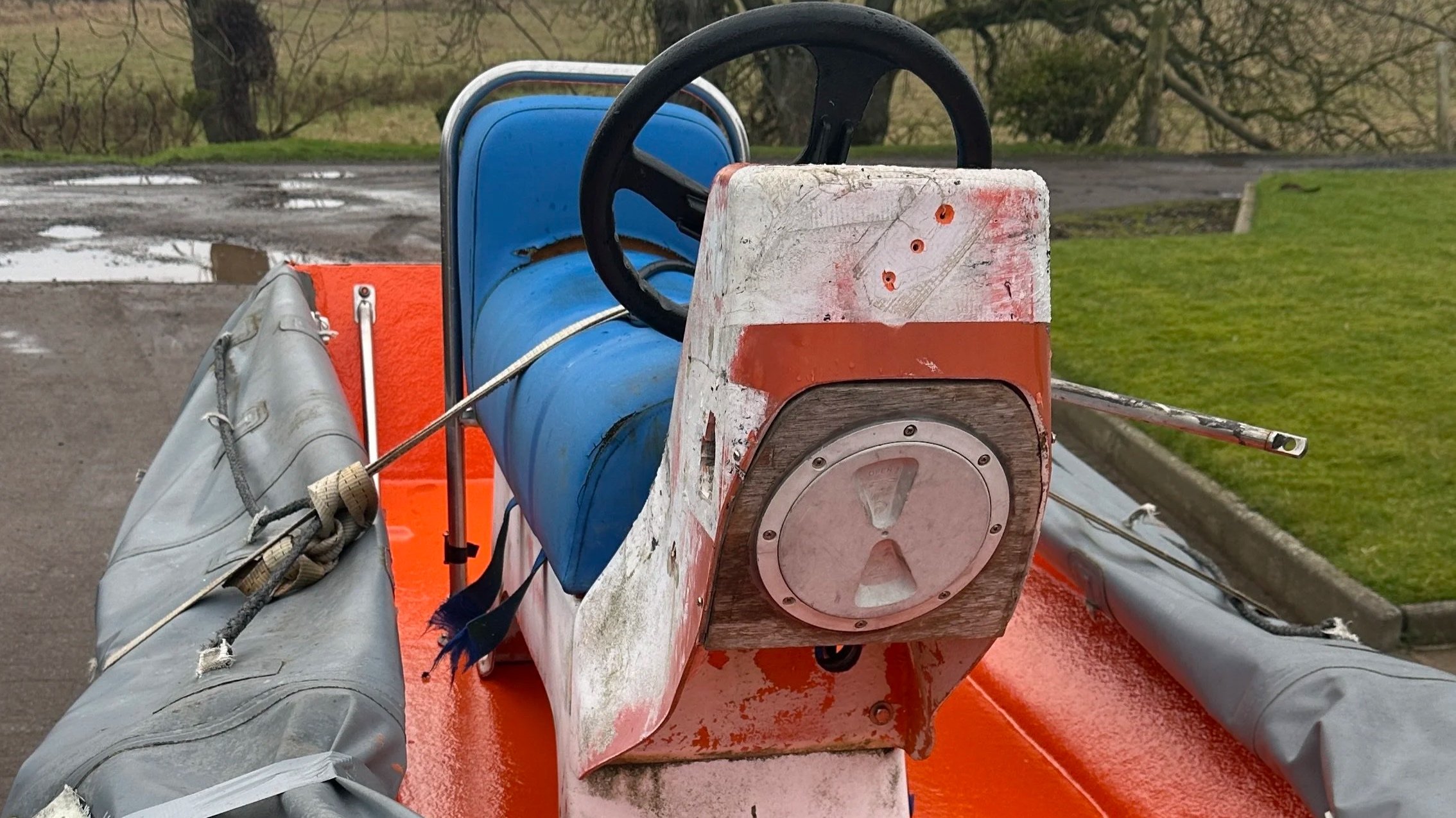 Searider Rib Upgrade Work