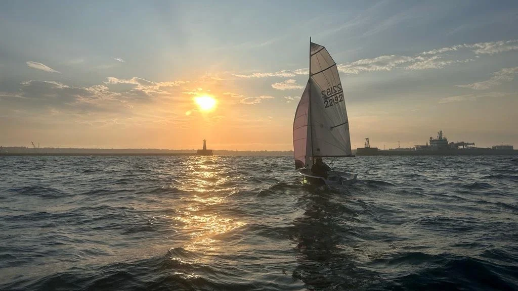 Peterhead harbour Sailing