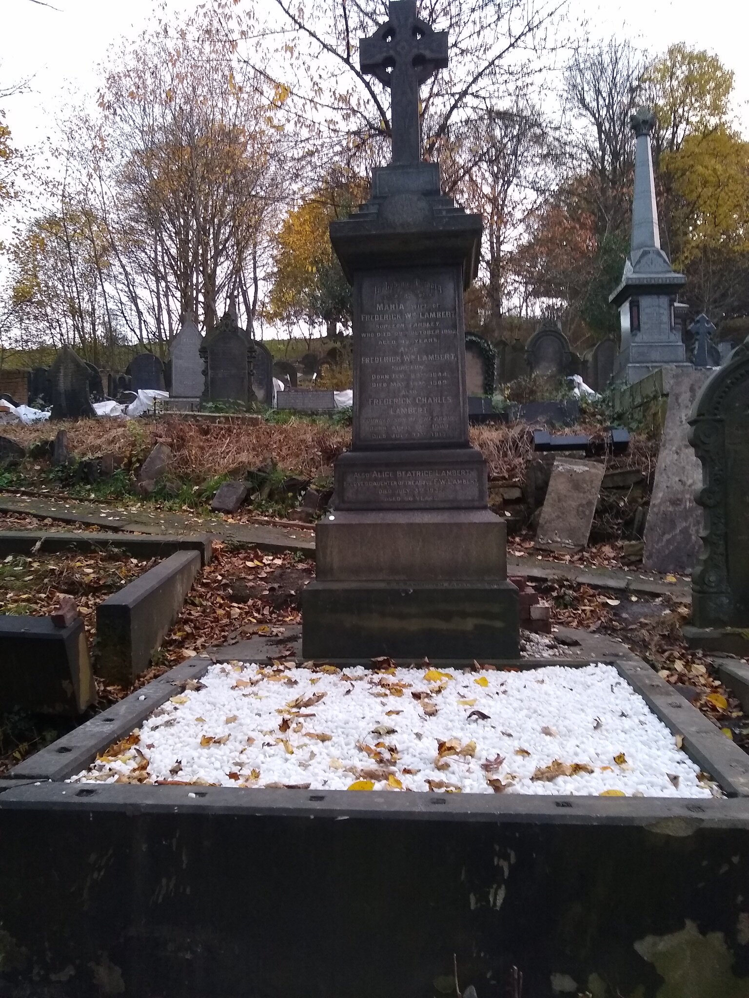 Rebuilding the Dr. Lambert of West Lodge Surgery Memorial