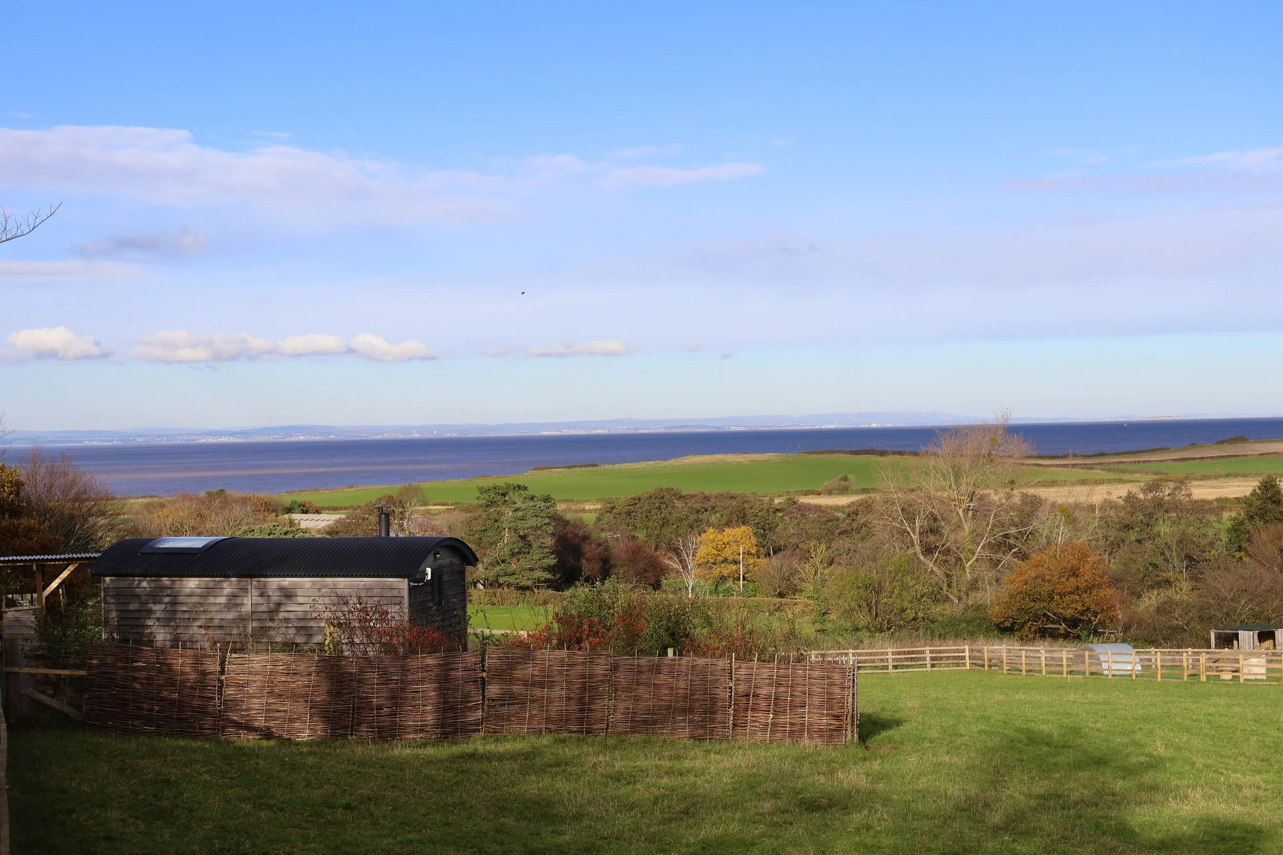 Sea View scene at Old Rectory House Somerset