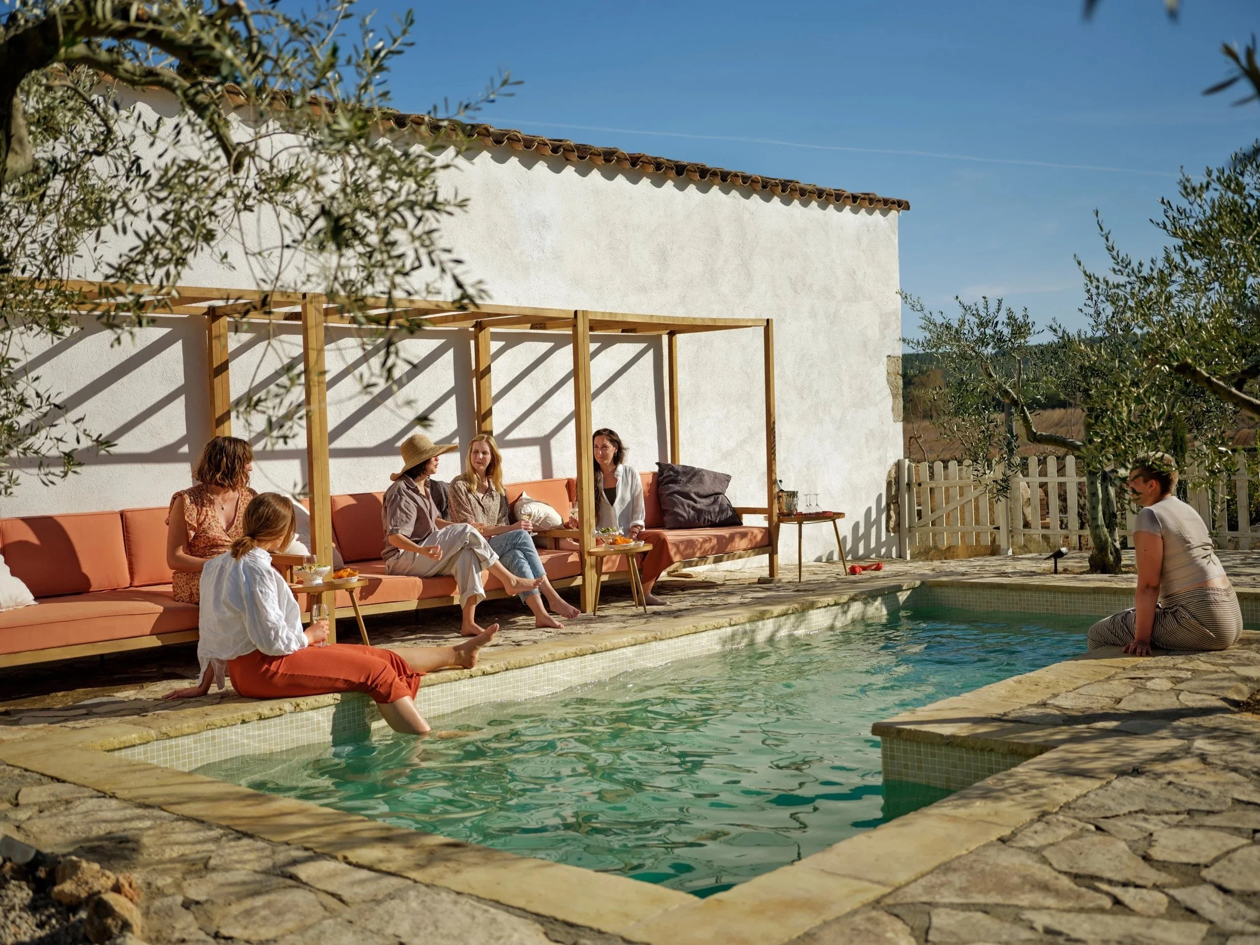 Pool at Soul Farm Mas els Igols Barcelona Spain