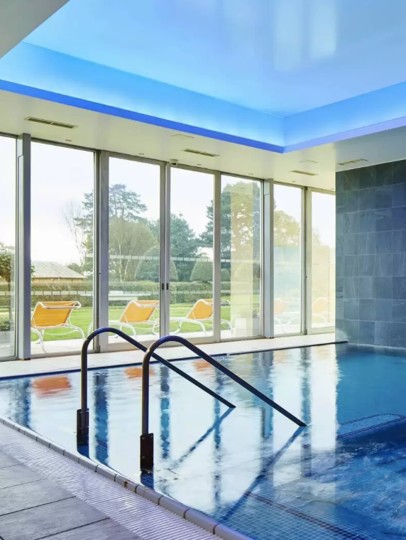 Spa pool at Champneys Tring yoga and spa retreat day October