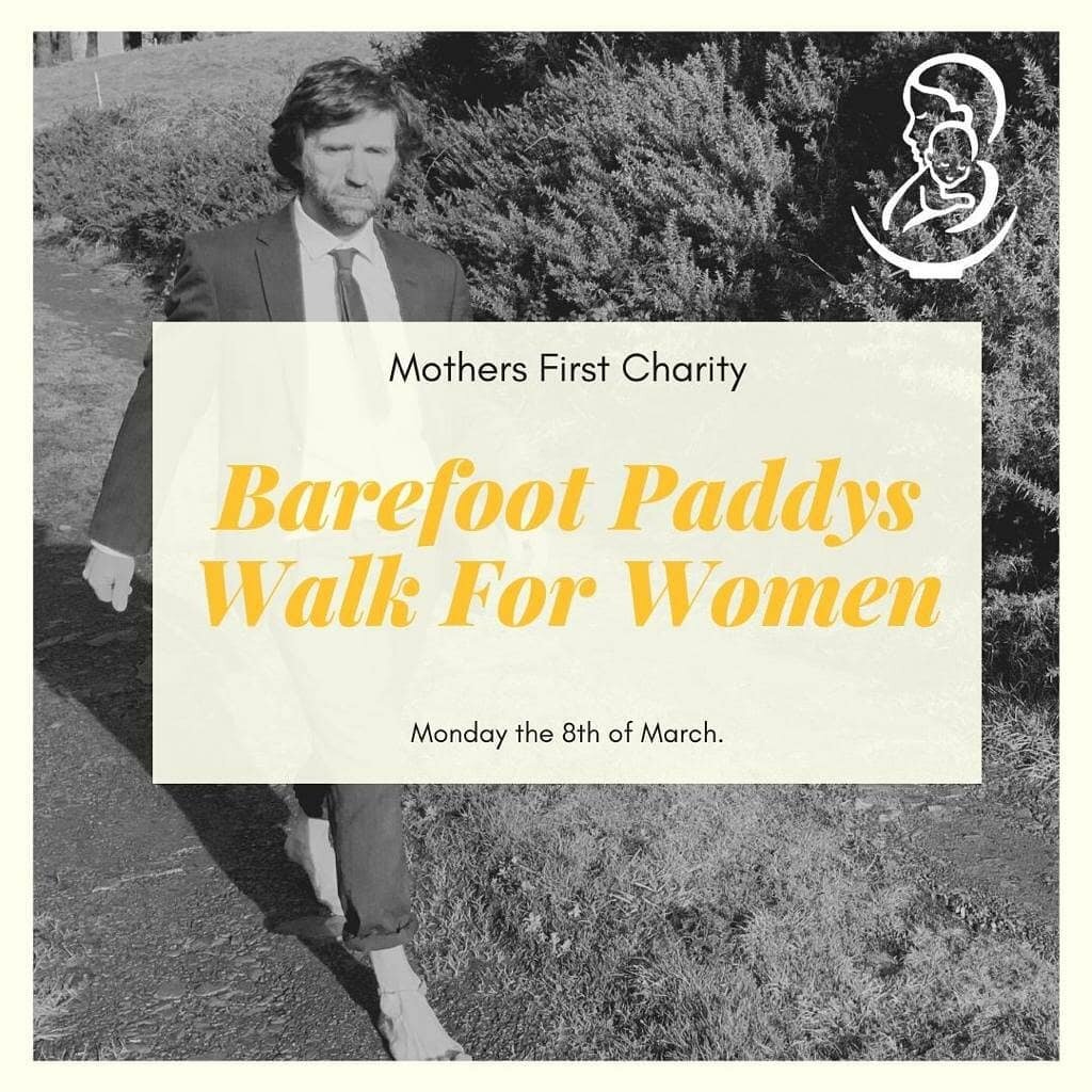 Barefoot Paddy's Walk For Women 👣

A short poem about our event on Monday (8th of March) by founder Pat McMahon 📜

For more information on our event, please visit our website www.mothersfirstcharity.org

Link in bio.