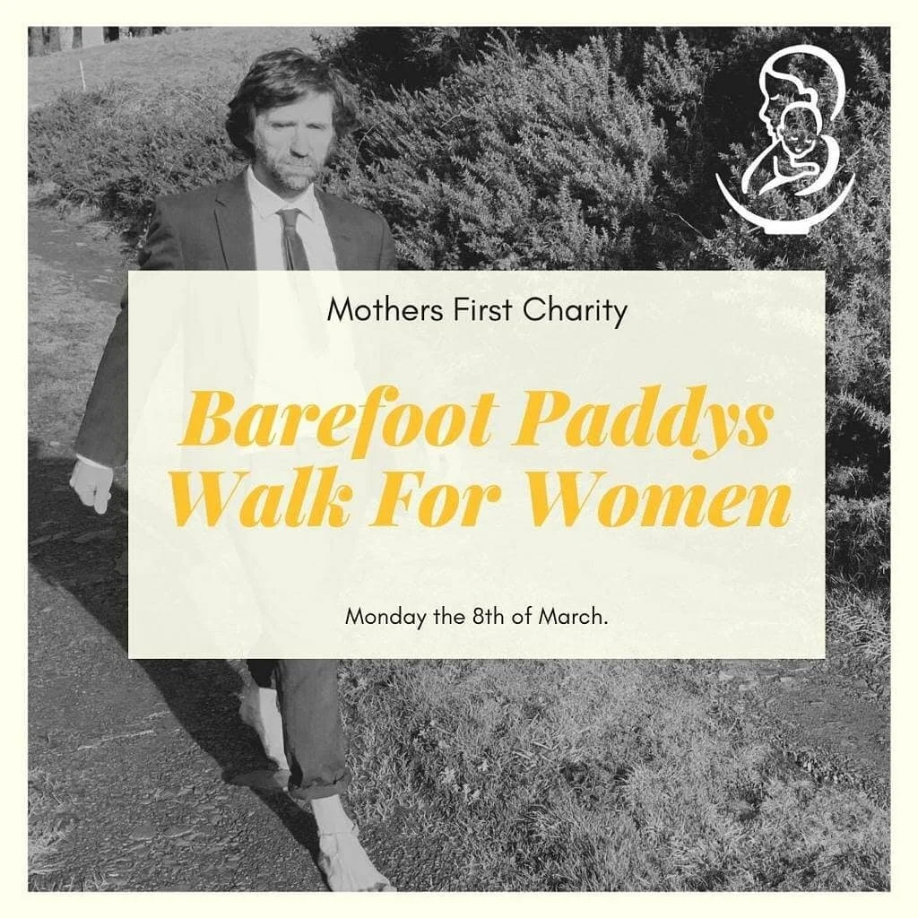 Barefoot Paddy's Walk For Women 👣
A short poem about our event on Monday (8th of March) by founder Pat McMahon 📜
For more information on our event, please visit our website www.mothersfirstcharity.org
Link in bio.