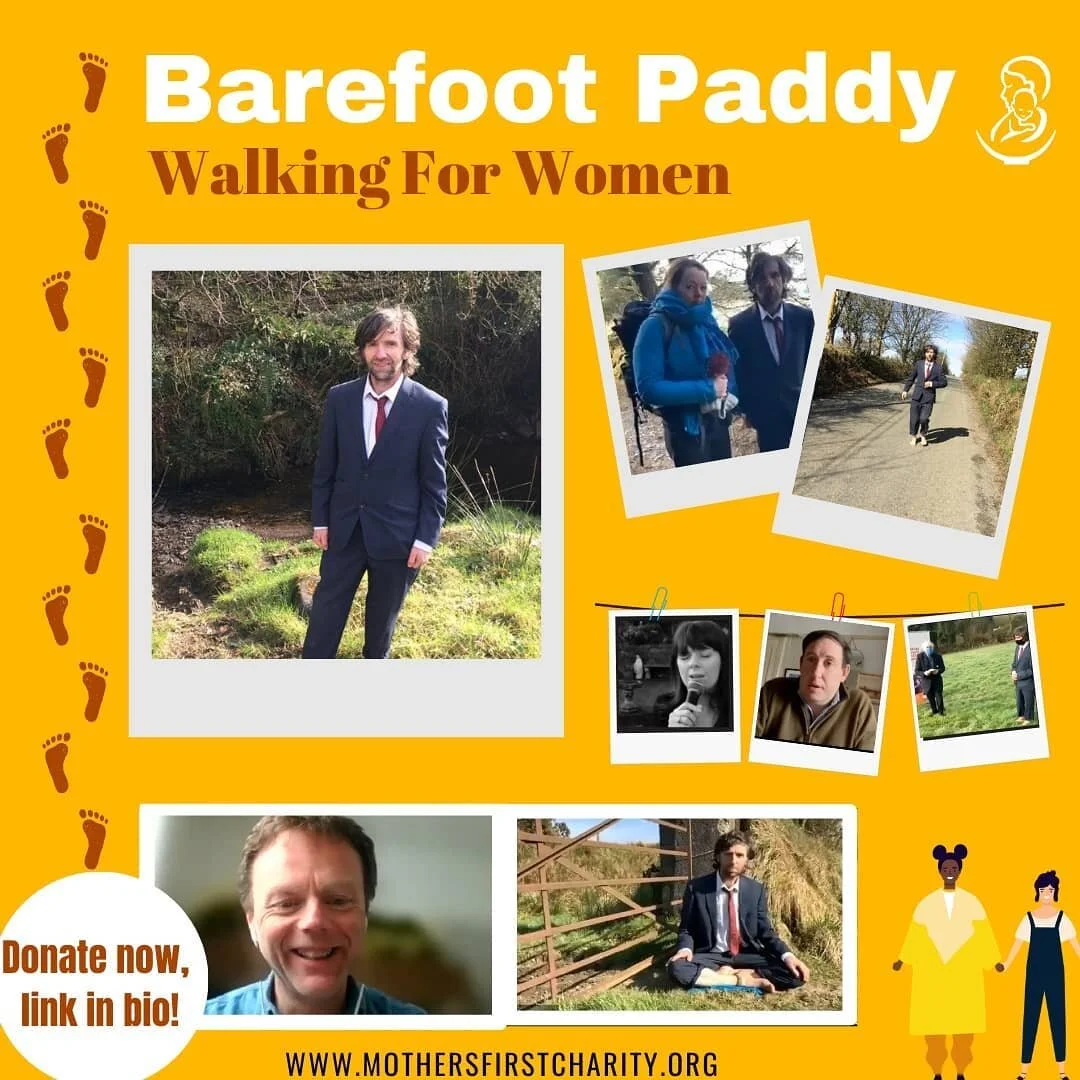 Thank you so much to everyone who tuned into our live event on Monday 👣
In order to raise awareness of the escalating global hunger crisis, Pat walked the 13km barefoot whilst also fasting.
Pat took a vow to fast every Monday for 2021 and decided