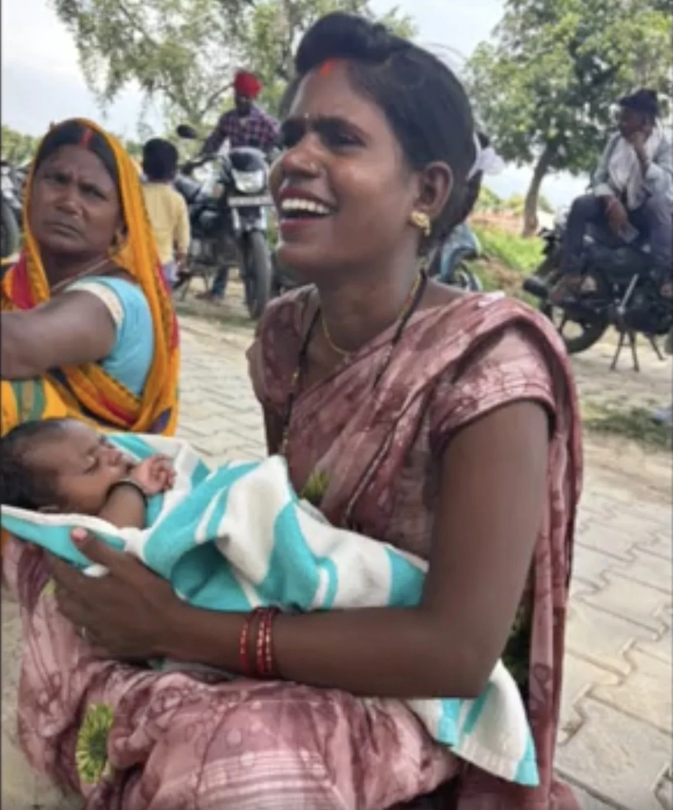 to focus on mothers who were malnourished and pregnant.