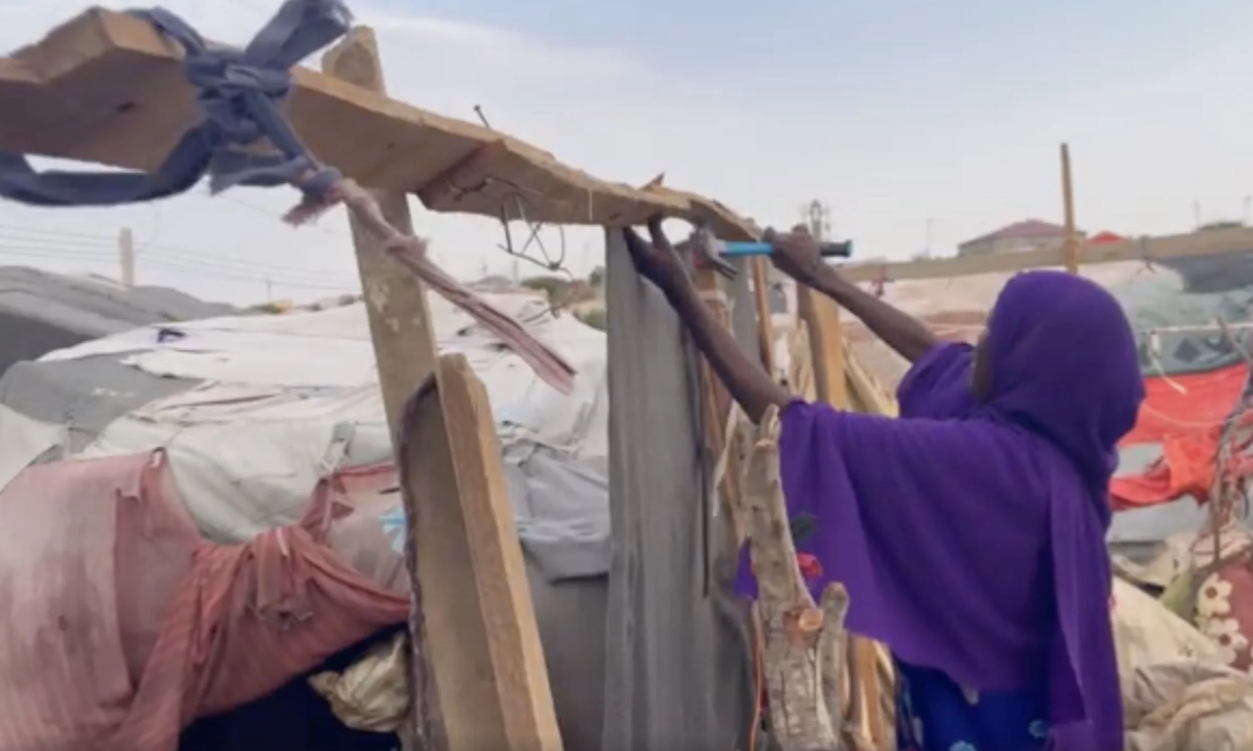 construction of toilets and shelter repair for the most vulnerable