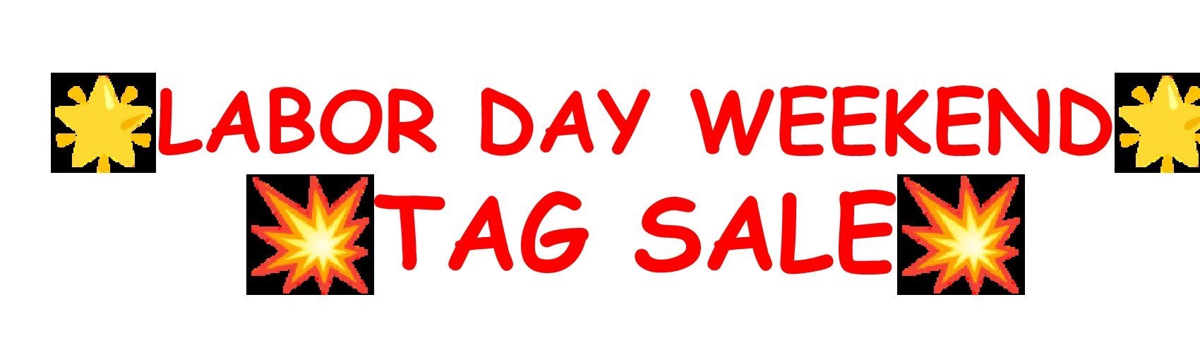 Brattleboro Area Jewish Community Labor Day Tag Sale