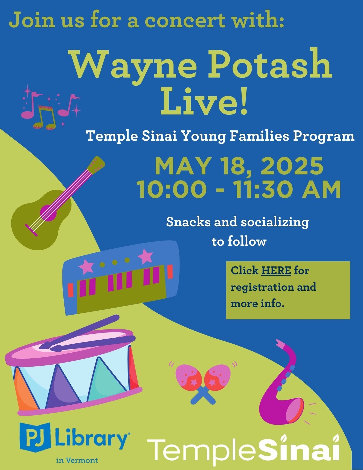 Young Families Concert: Wayne Potash