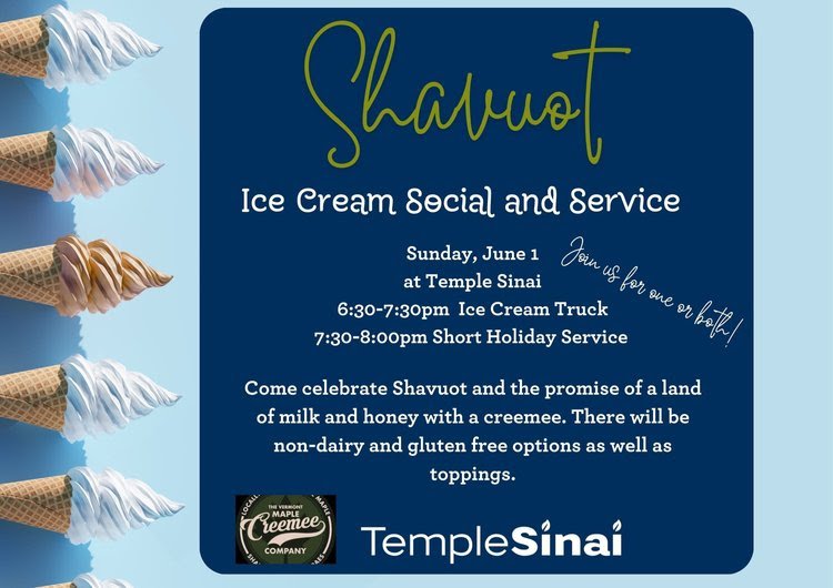 Shavuot ice cream social