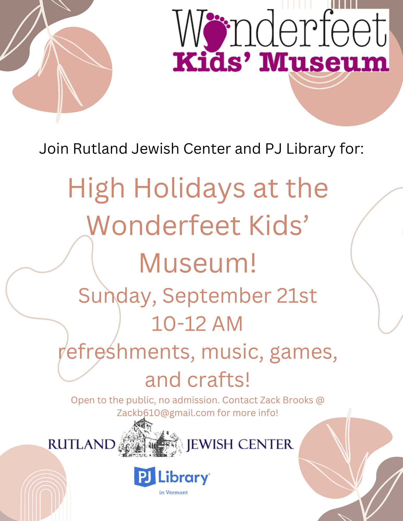 Passover at the Wonderfeet Kid's Museum