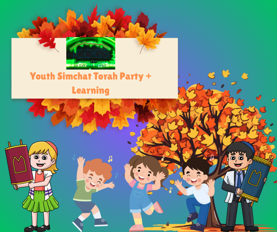 Youth Simchat Torah Party + Learning