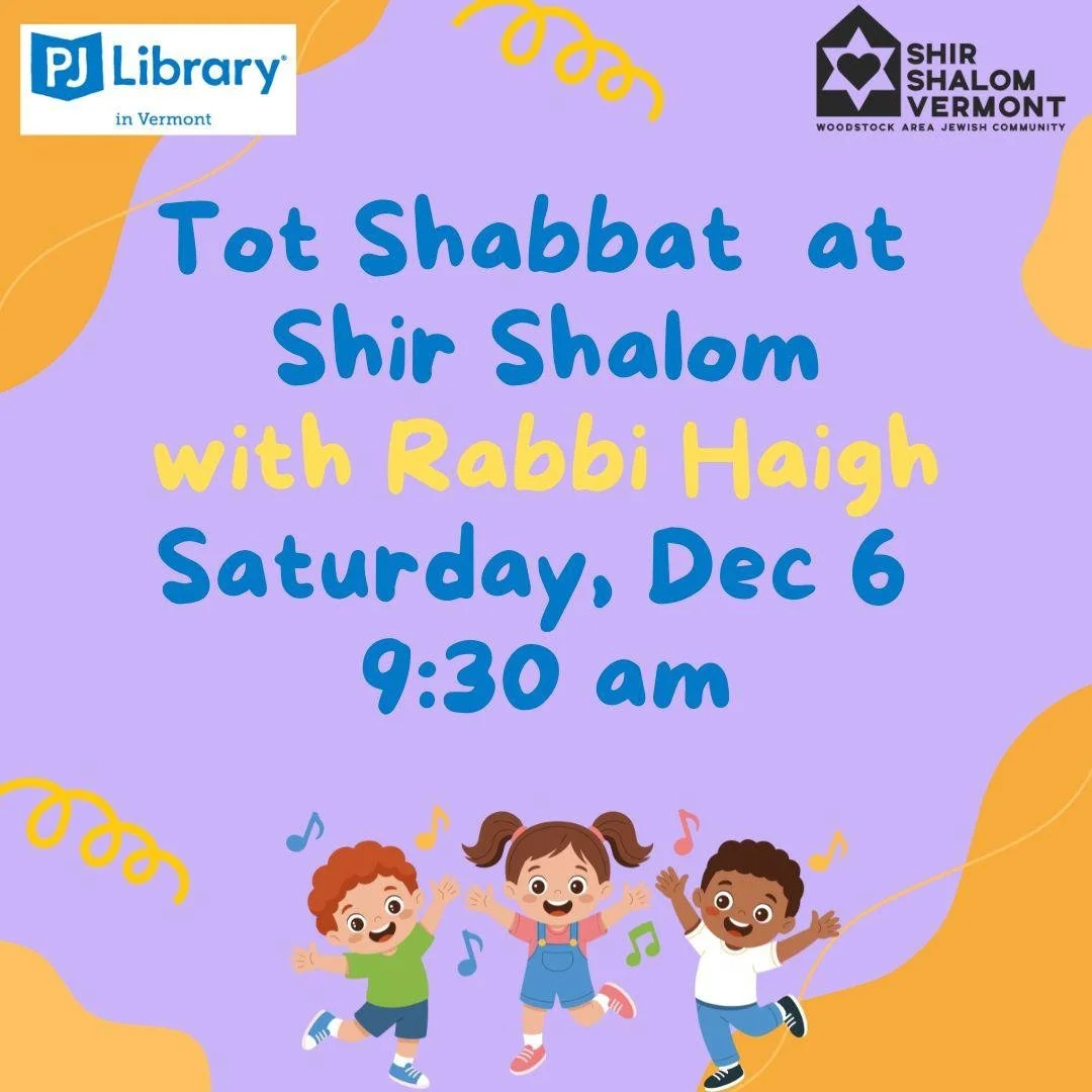 Tot Shabbat with Rabbi Haigh