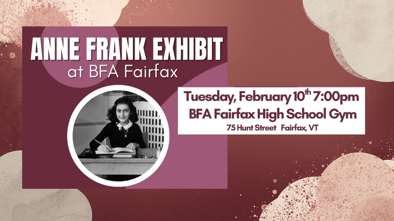 Community Night - Anne Frank: A History for Today