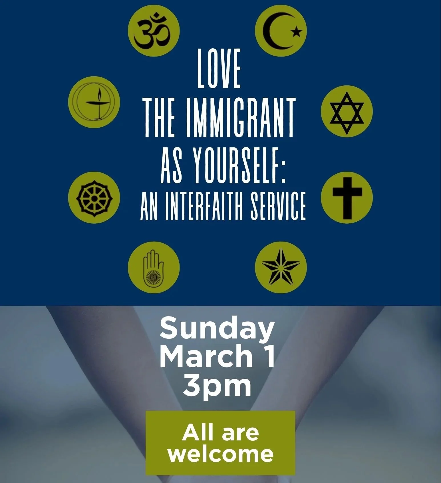 Love the Immigrant as Yourself: An Interfaith Service
